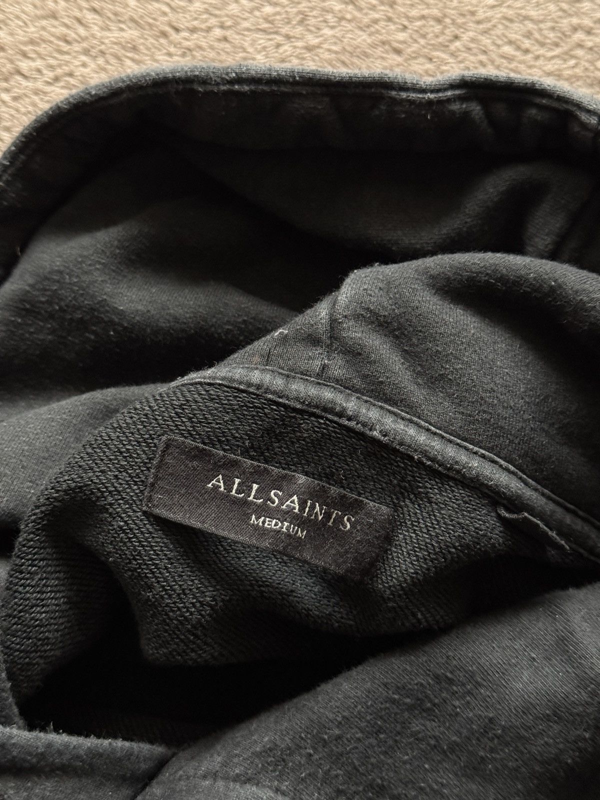 Vintage Allsaints Big Logo Hoodie vintage Y2K faded stussy lgb ysl Size US M / EU 48-50 / 2 - 5 Thumbnail