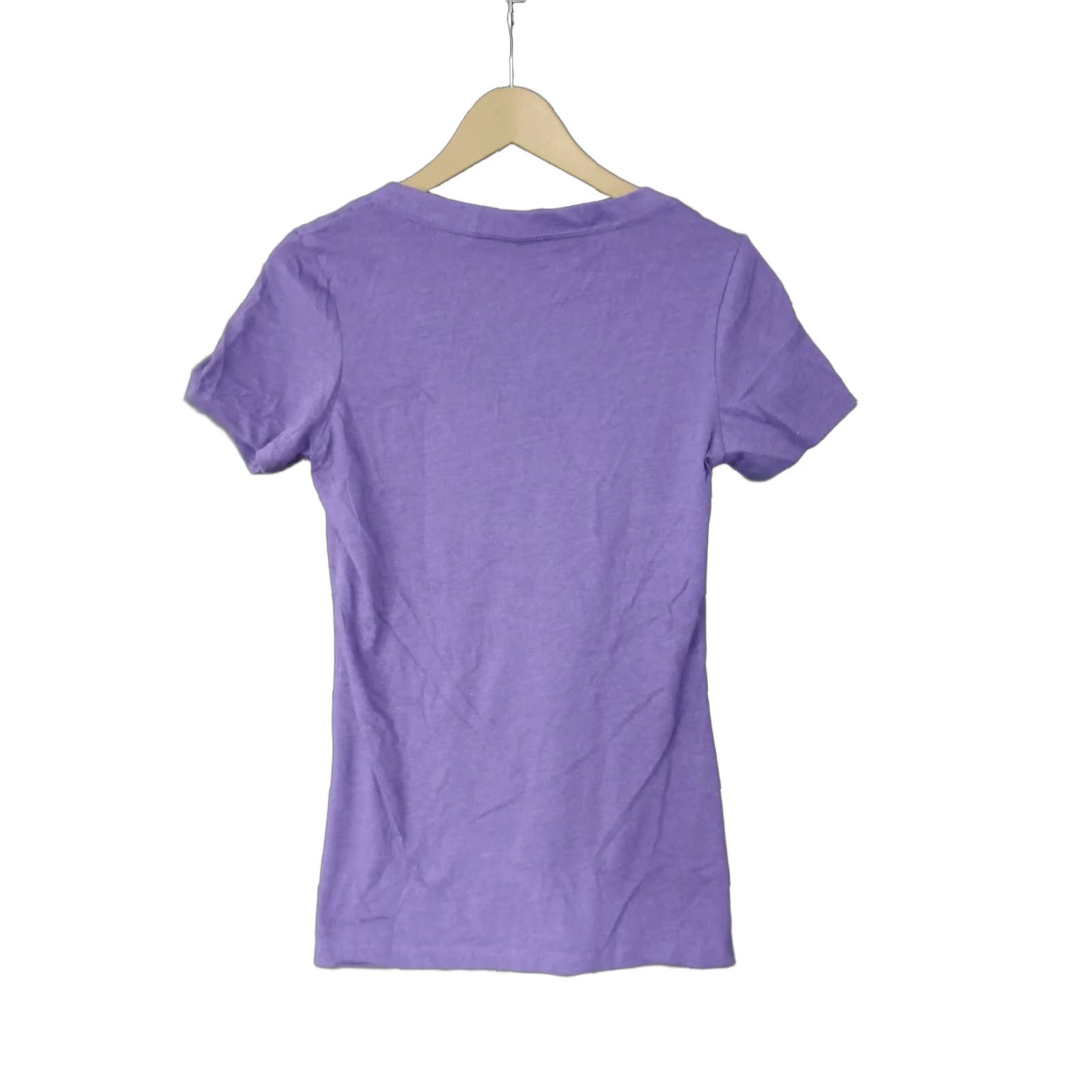 Next Level Next Level T-Shirt Women V-Neck Short Sleeve Purple M 3-Pack Shirt Women Purple 3-Pack Casual 90s? Size M / US 6-8 / IT 42-44 - 1 Thumbnail