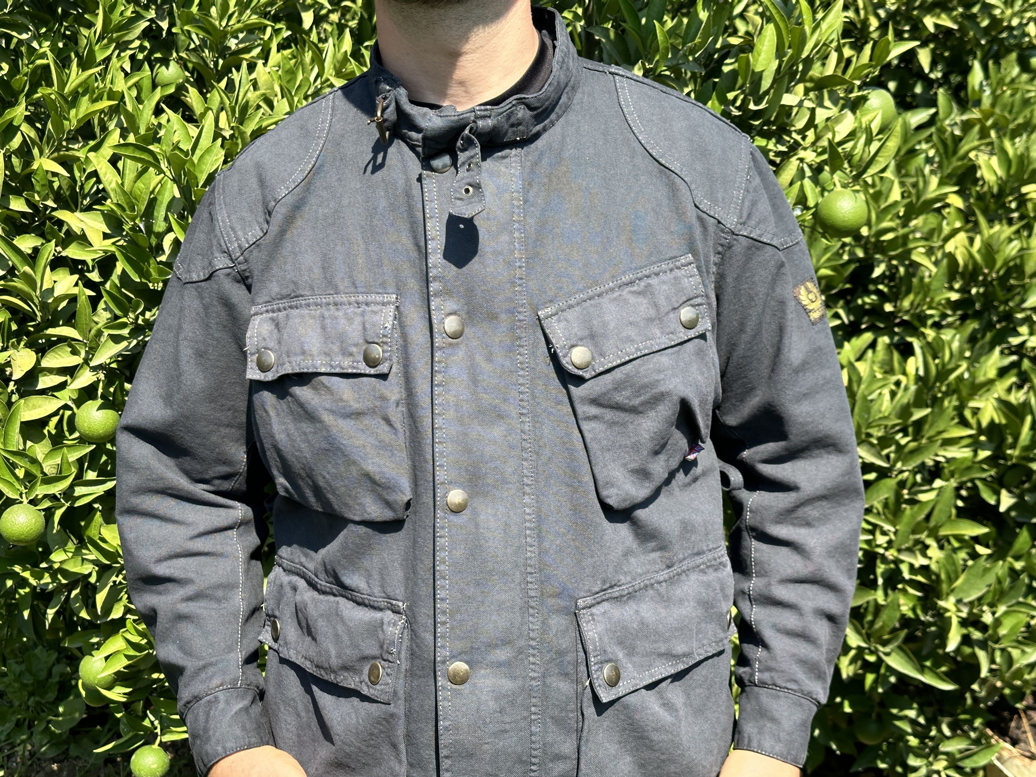 Belstaff Belstaff Motorcycle Biker Short Jacket Wax Cotton Size S Size US S / EU 44-46 / 1 - 1 Thumbnail