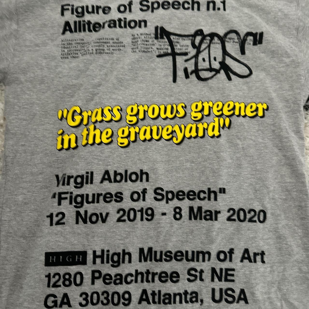 Champion Virgil Abloh FOS T-Shirt Size US M / EU 48-50 / 2 - 3 Thumbnail