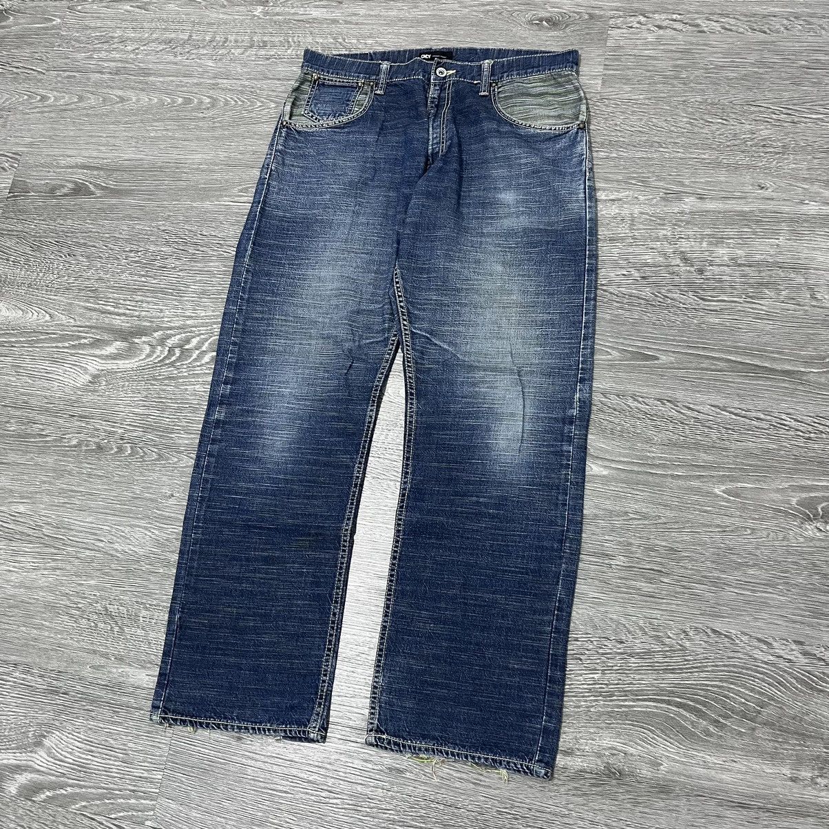 Japanese Brand CNCV Concave Attempt Weaving Denim Pant Size US 33 - 2 Thumbnail