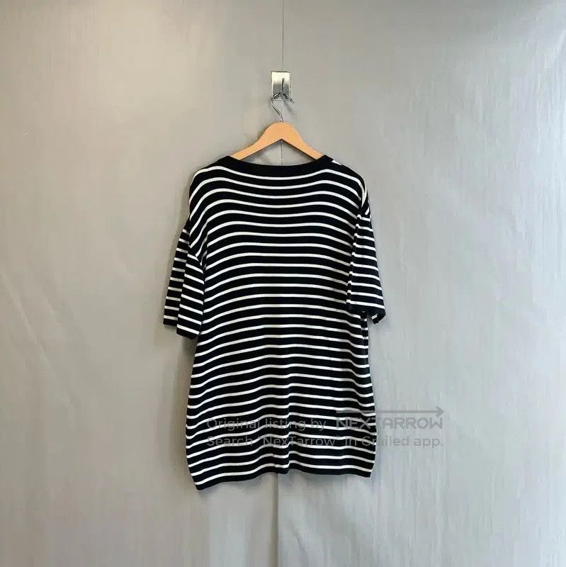 Dior Dior Striped Cotton Men's T-Shirt Size L . Size US L / EU 52-54 / 3 - 2 Thumbnail