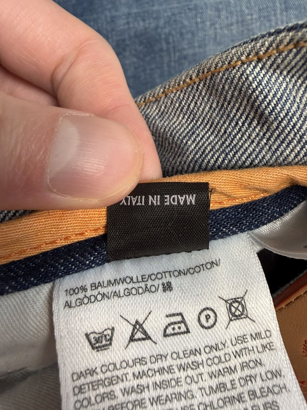 Y-3 Rare vintage blue Adidas Y-3 Yohji Yamamoto jeans Size US 38 / EU 54 - 12 Thumbnail