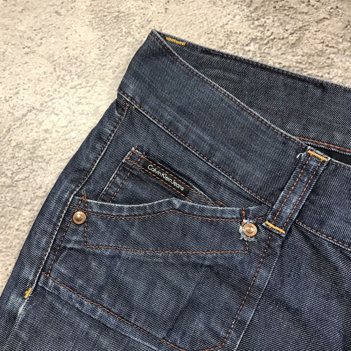 Vintage Vintage 90s Distressed Baggy Jeans Grunge Y2K Logo 26 Size 26" / US 2 / IT 38 - 4 Thumbnail