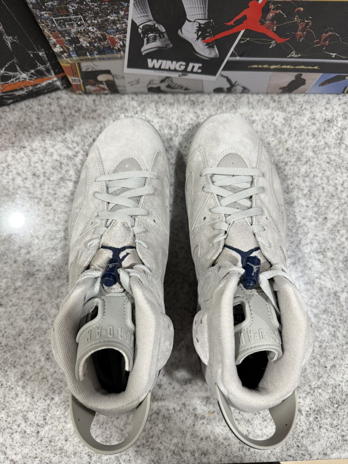 Jordan Brand Air jordan 6 retro georgetown Size US 11 / EU 44 - 6 Thumbnail