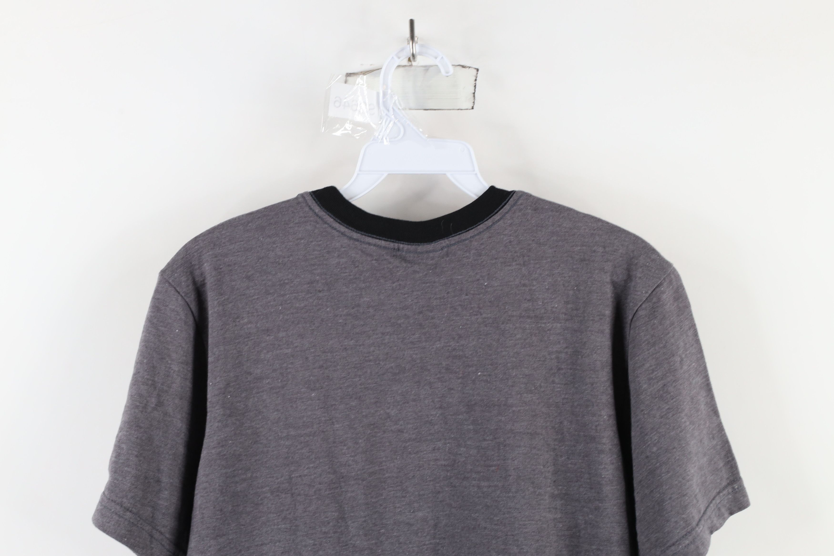 Mizuno × Vintage Vintage 90s Mizuno Big Logo Short Sleeve T-Shirt Gray USA Size US S / EU 44-46 / 1 - 9 Thumbnail