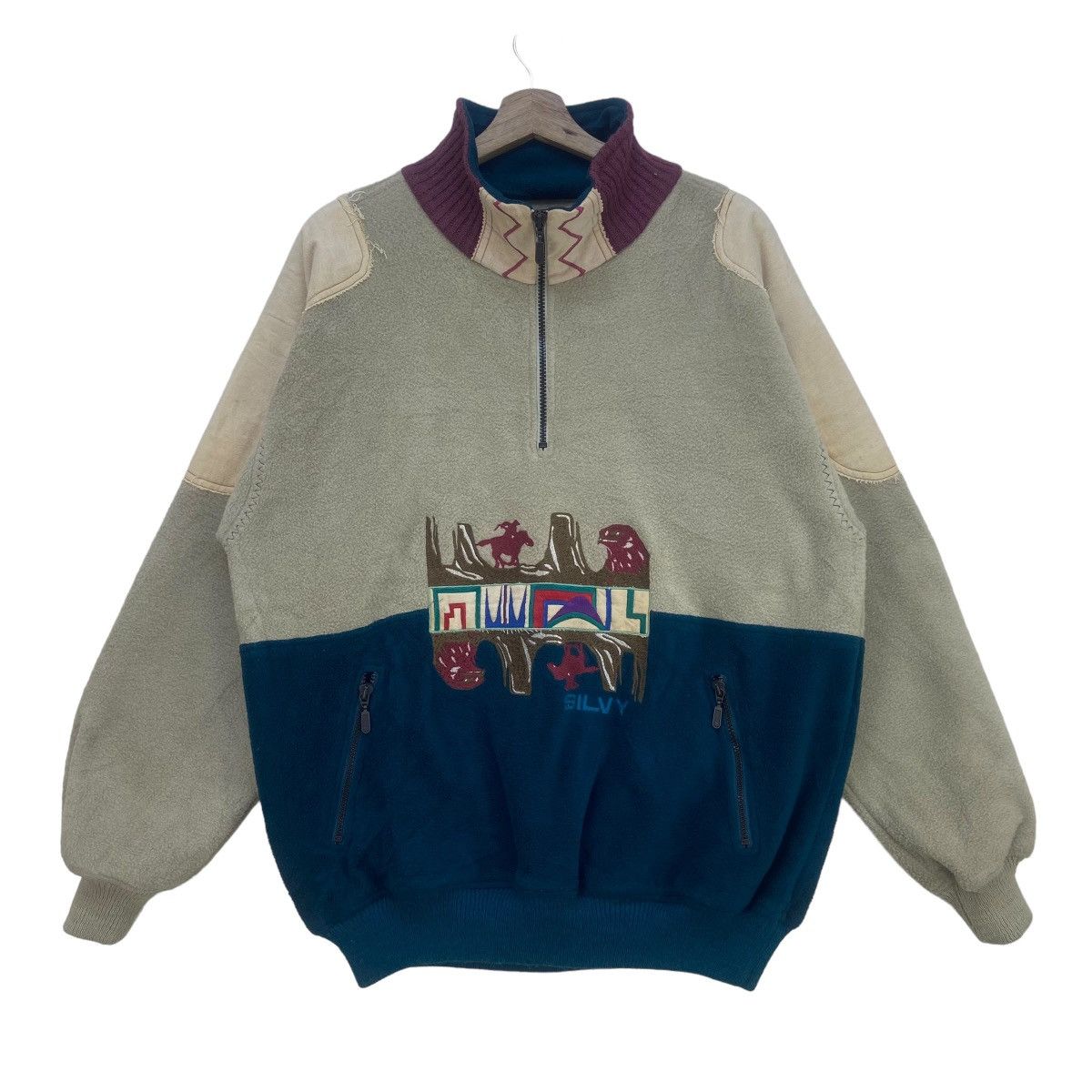 Other Natural Walking Project by Silvy Printed Polartec Fleece Size US M / EU 48-50 / 2 - 1 Thumbnail