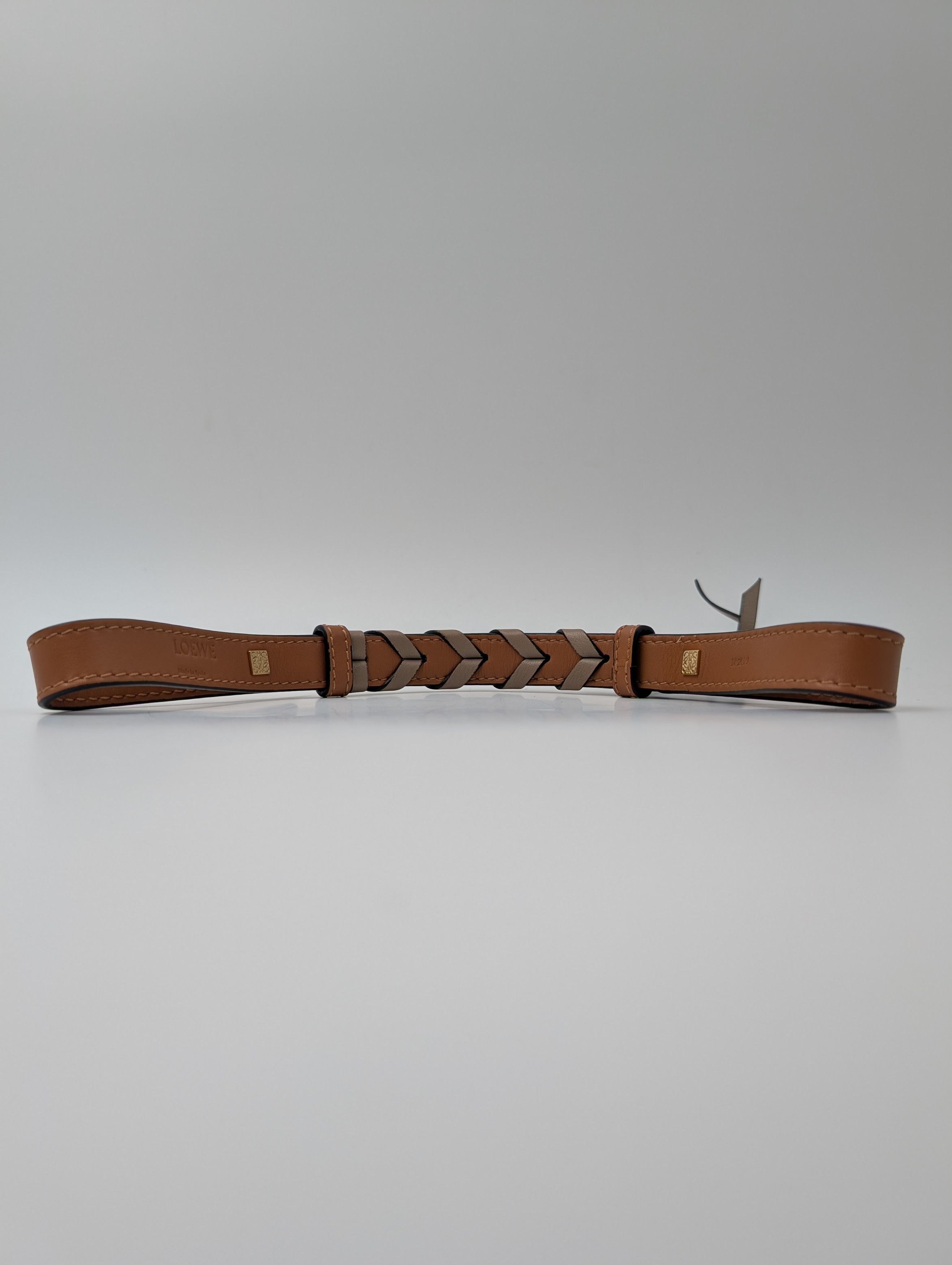 Loewe Loewe Brown Leather Strap Size ONE SIZE - 1 Thumbnail