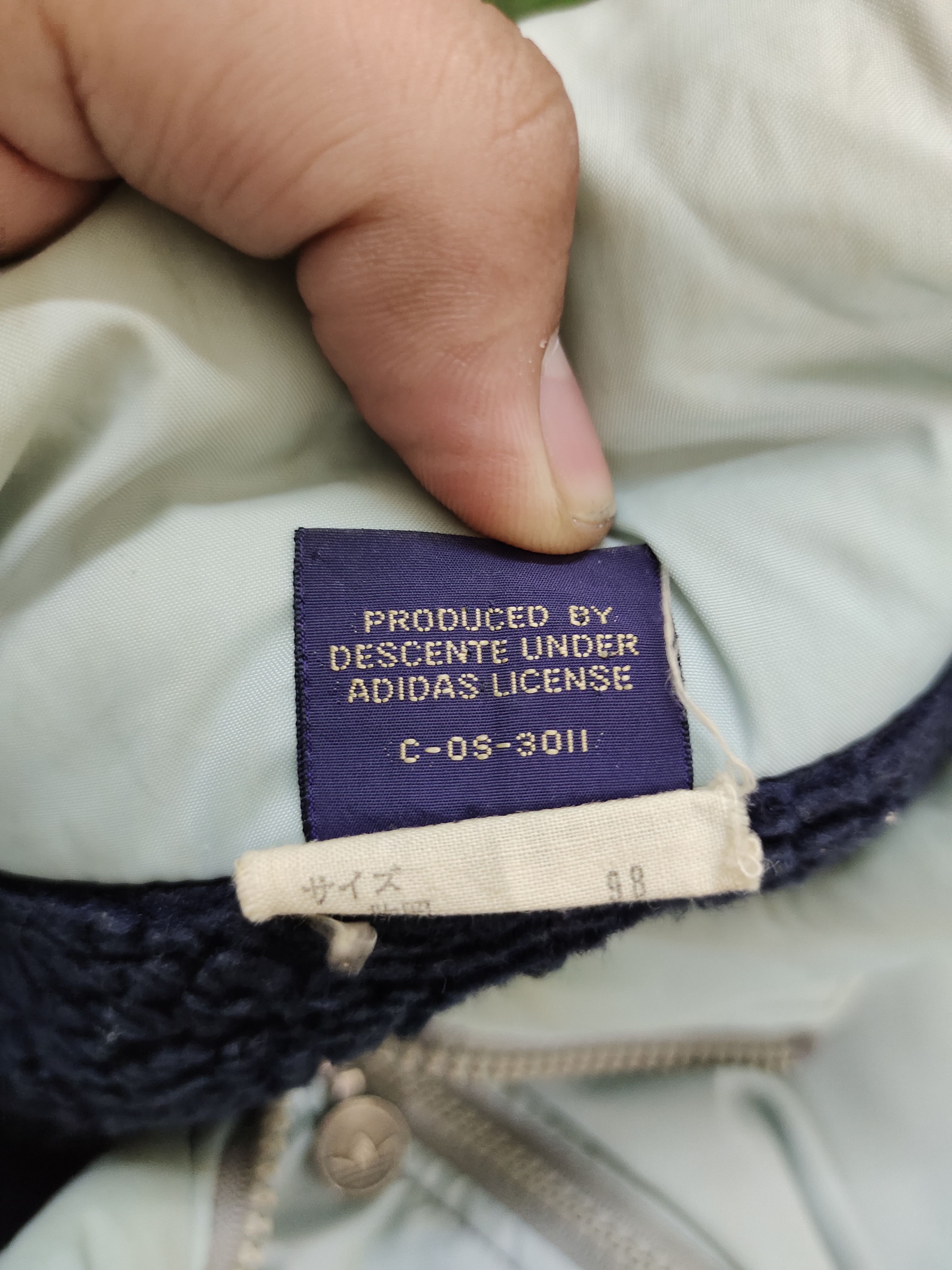 Adidas 1990s Adidas Club Blanket Jacket Size US L / EU 52-54 / 3 - 21 Thumbnail
