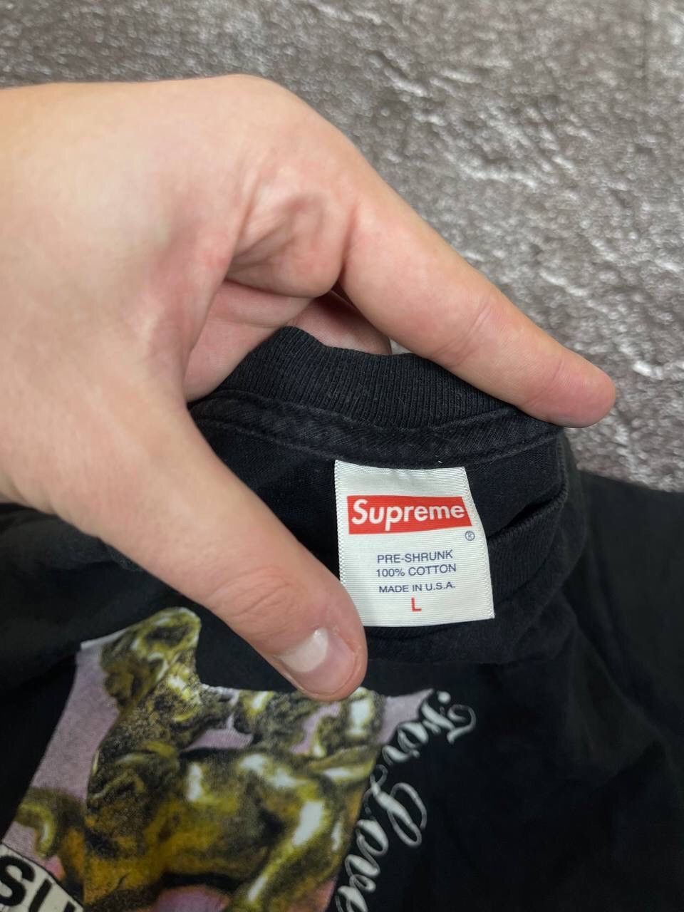 Vintage Supreme For Lovess Big Logo T-shift