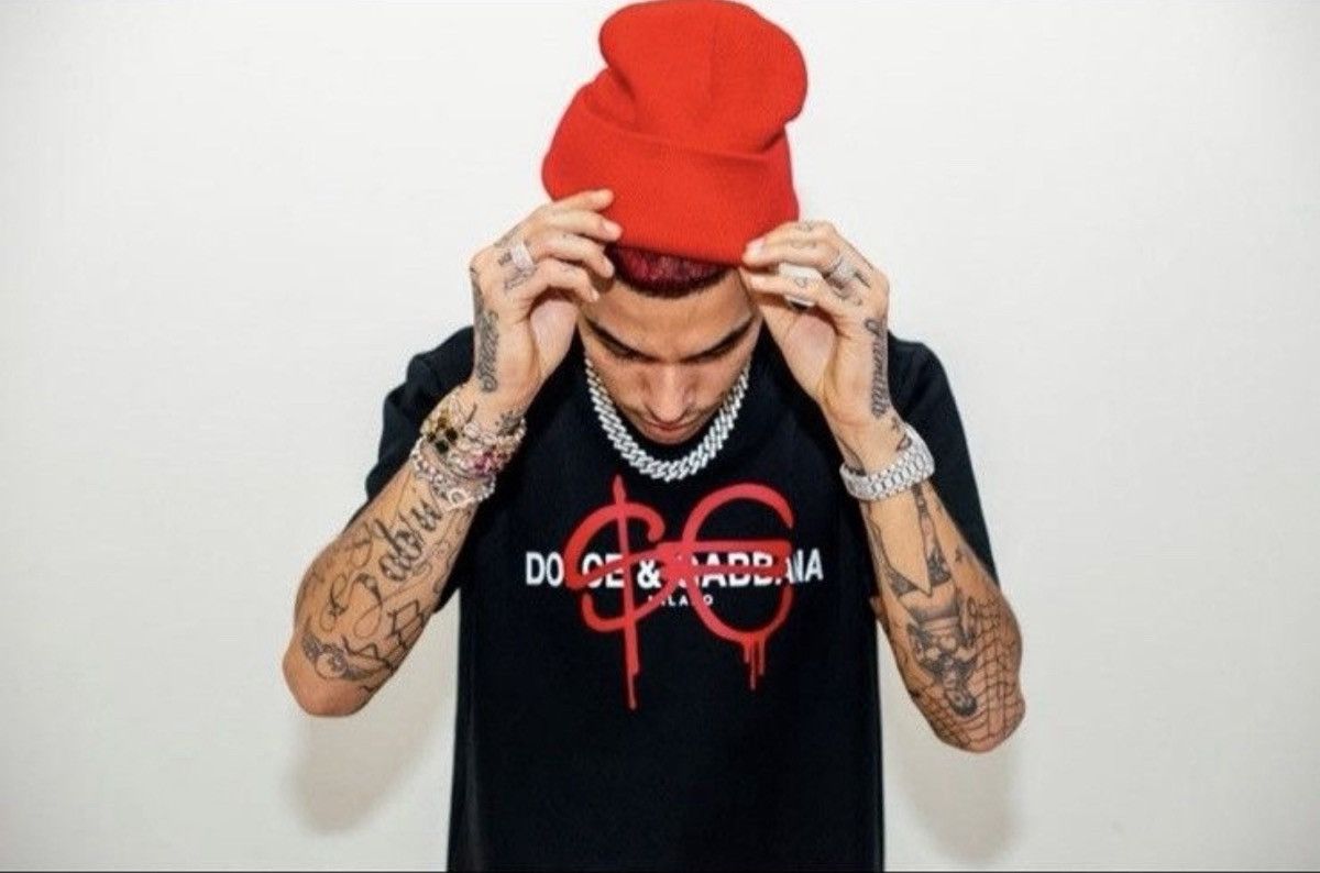 Dolce & Gabbana 🇮🇹 Sfera Ebbasta Dolce & Gabbana Milano T-Shirt Made in Italy Size US M / EU 48-50 / 2 - 4 Thumbnail