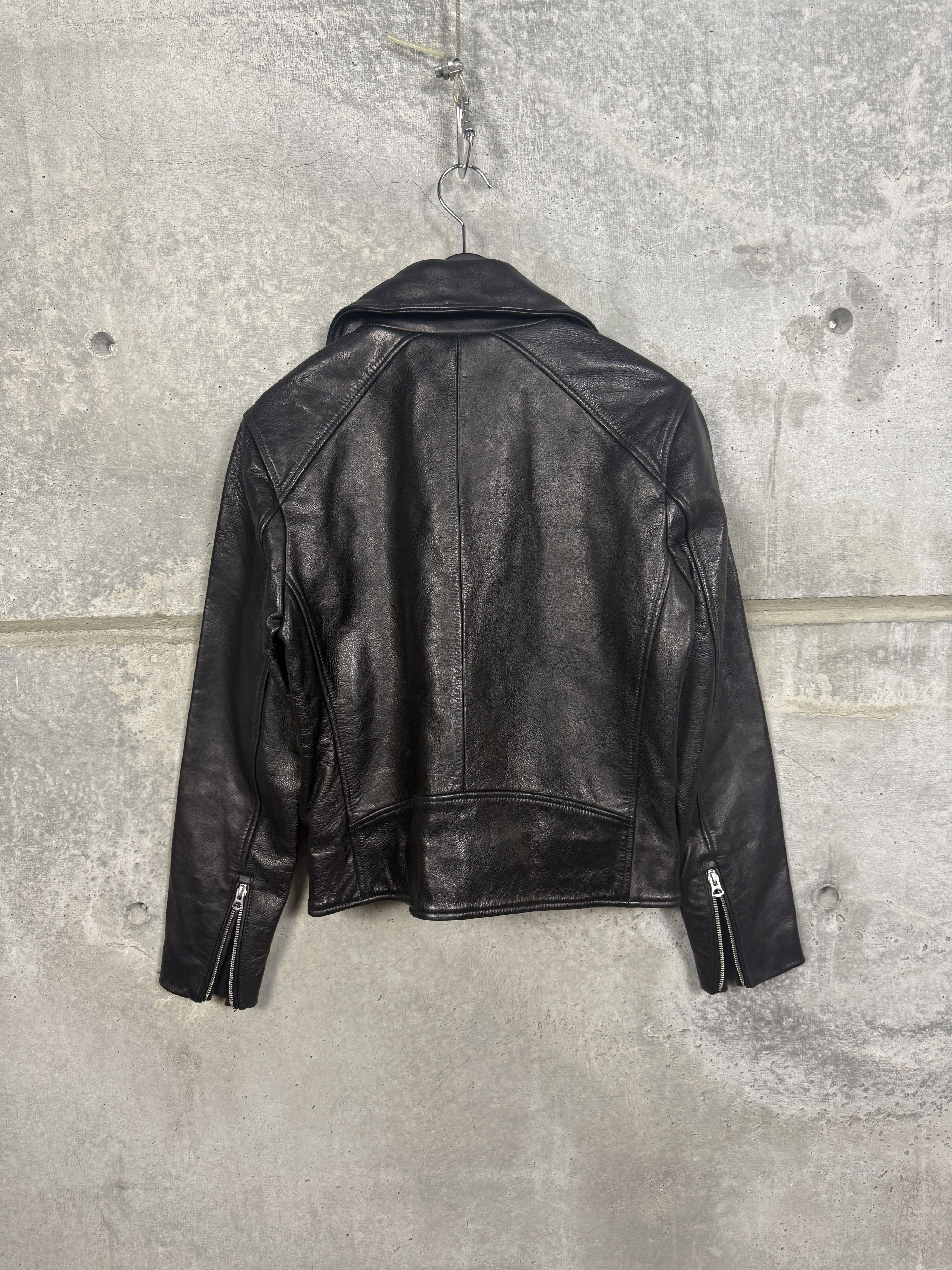 Rag & Bone $1395 Rag & Bone Buzz Leather Moto Jacket Size US XS / EU 42 / 0 - 7 Thumbnail