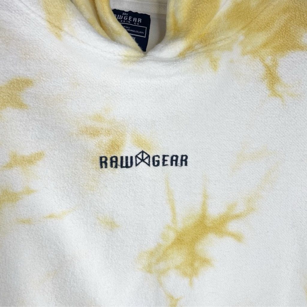 Other RAW GEAR Men’s White, Yellow Orange Tie-dye Designer HoodieM Size US M / EU 48-50 / 2 - 5 Thumbnail