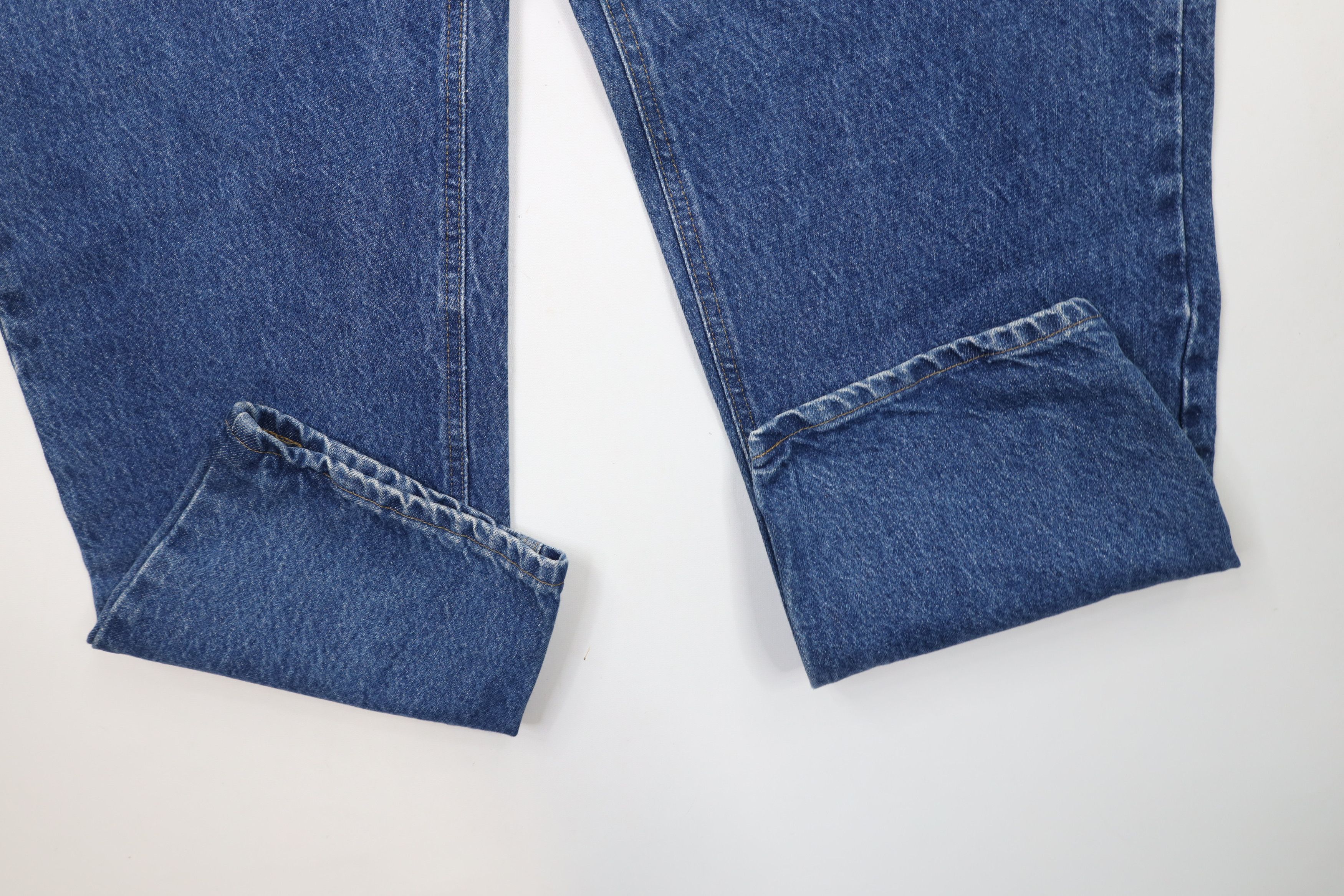 Carhartt × Vintage Vintage Y2K Carhartt Spell Out Tapered Leg Denim Jeans Blue Size US 44 / EU 60 - 5 Thumbnail