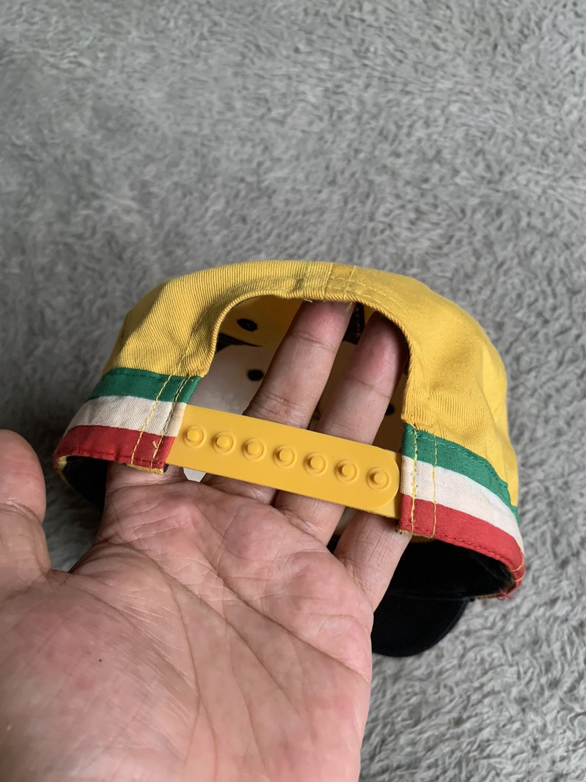 Xlarge Vintage 90s Archive Xlarge Ripoff Ferrari Logo Hat Cap Size ONE SIZE - 10 Thumbnail