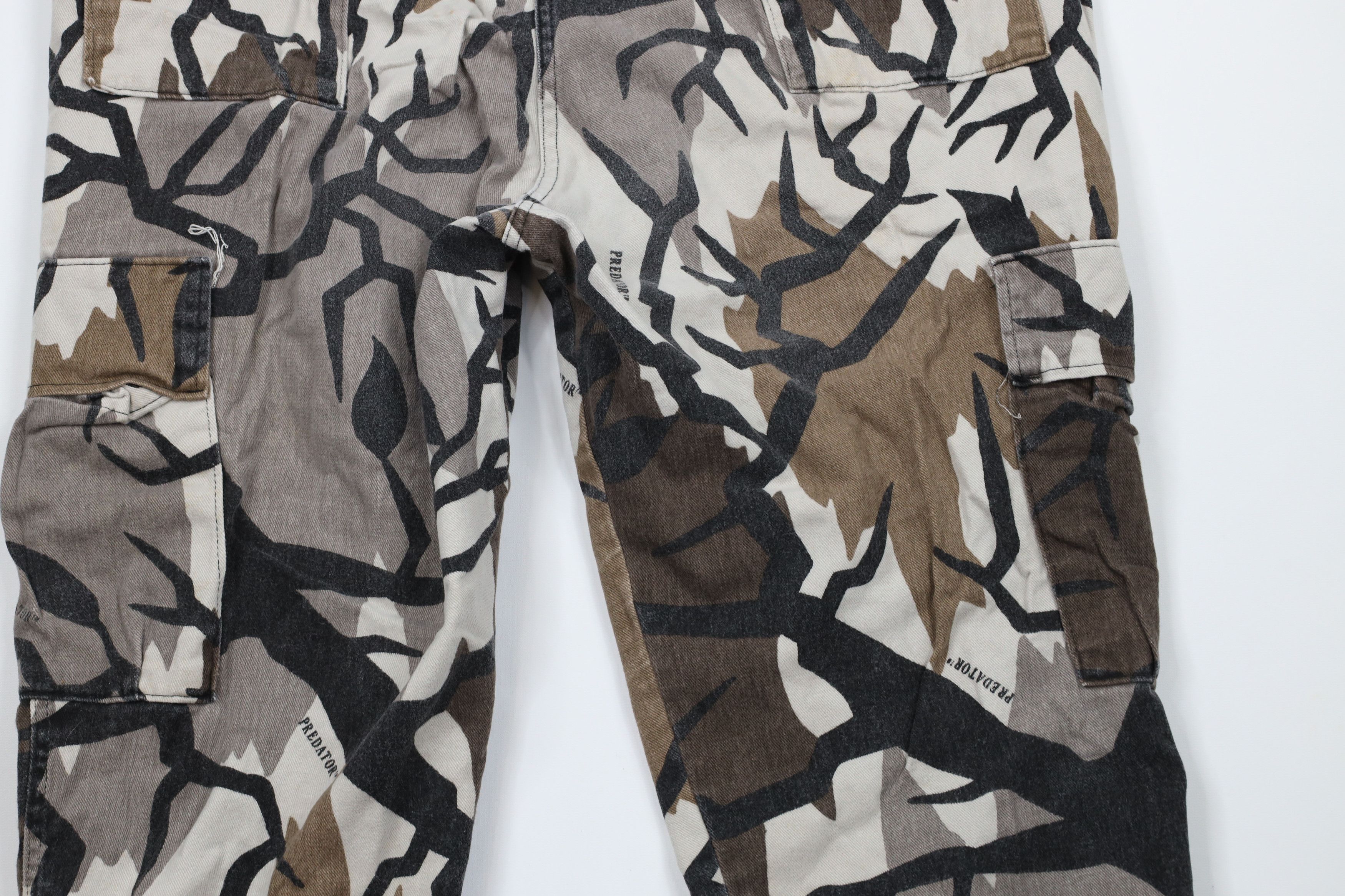 Vintage Vintage 90s Streetwear Camouflage Wide Leg Cargo Pants USA Size US 38 / EU 54 - 17 Thumbnail