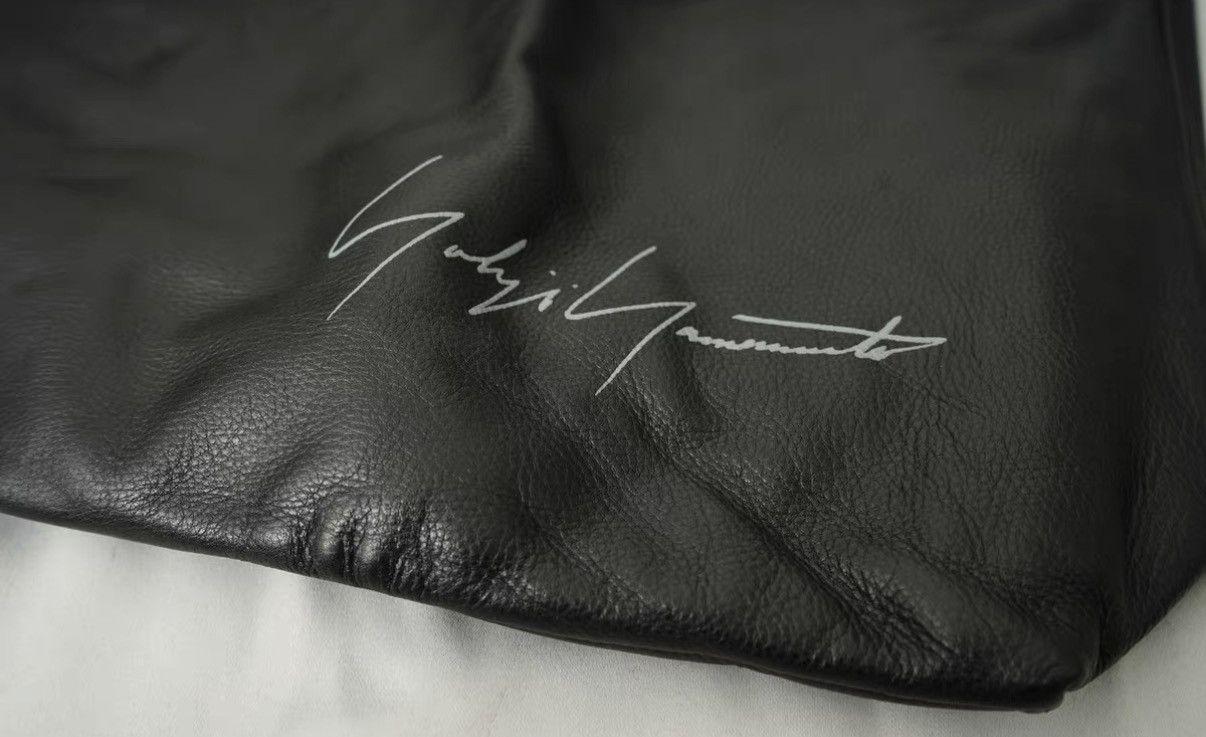 Yohji Yamamoto Yohji Yamamoto Cowhide Tote Bag Size ONE SIZE - 3 Thumbnail