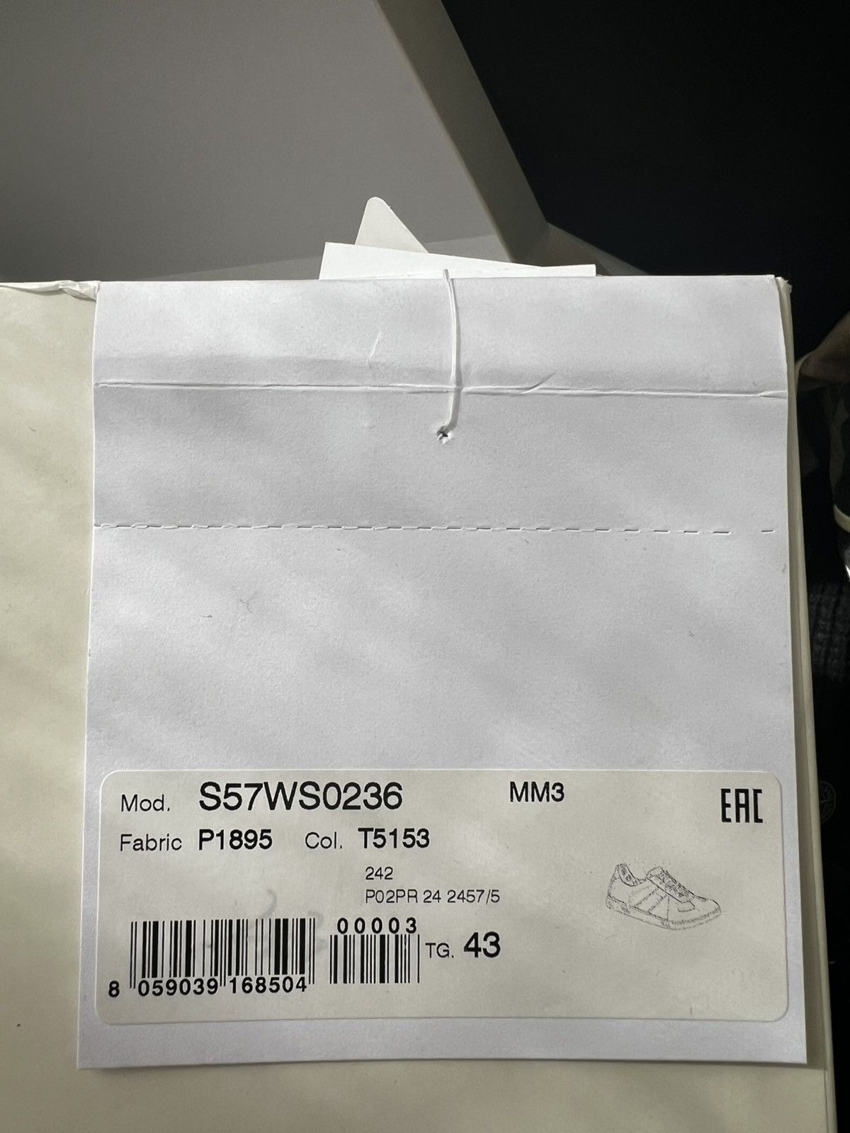 Maison Margiela “Maison Margiela Replica Aubergine” Size US 10 / EU 43 - 9 Thumbnail