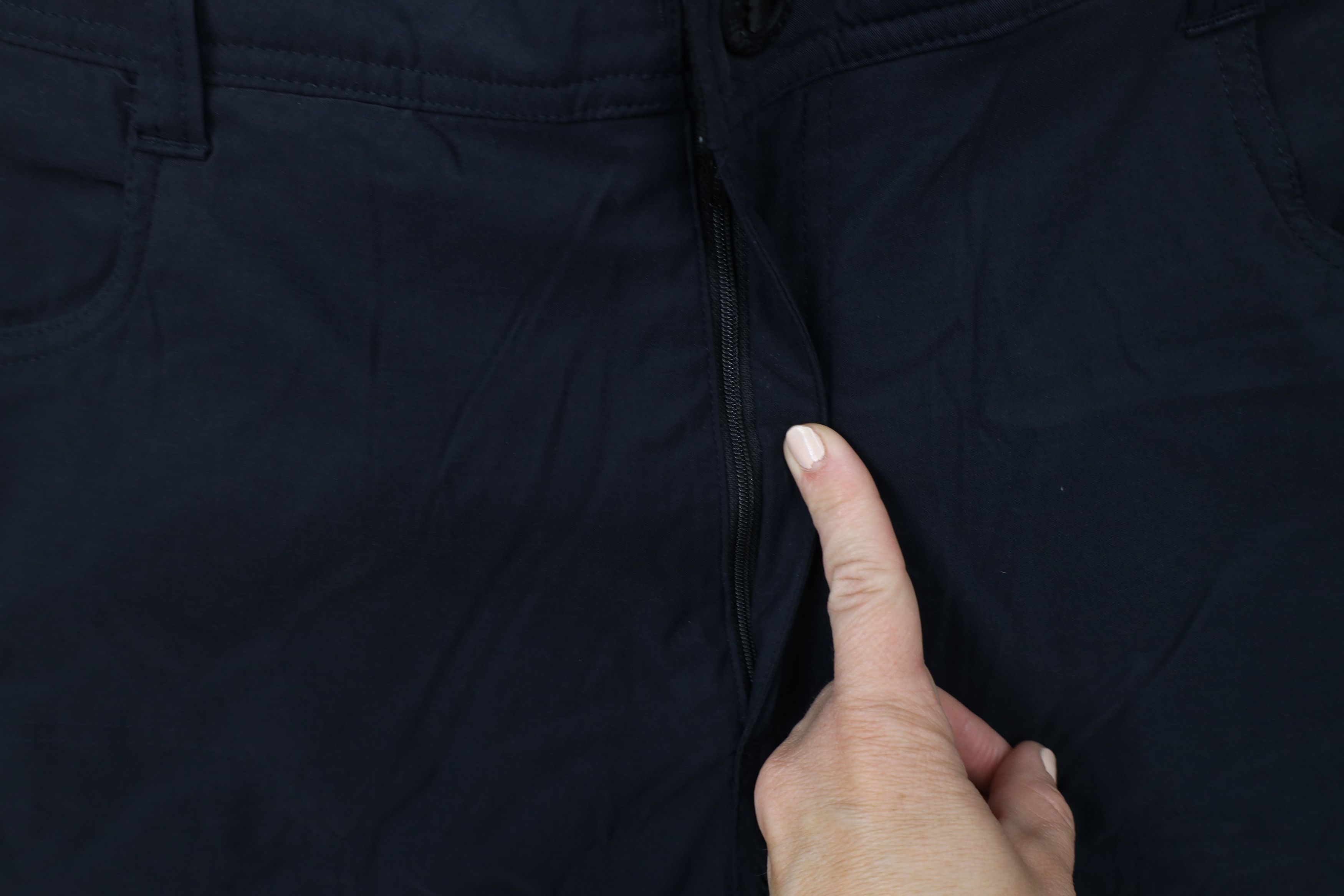 Orvis × Vintage Vintage Orvis Fleece Lined Stretch Wide Leg Pants Black Size US 38 / EU 54 - 5 Thumbnail