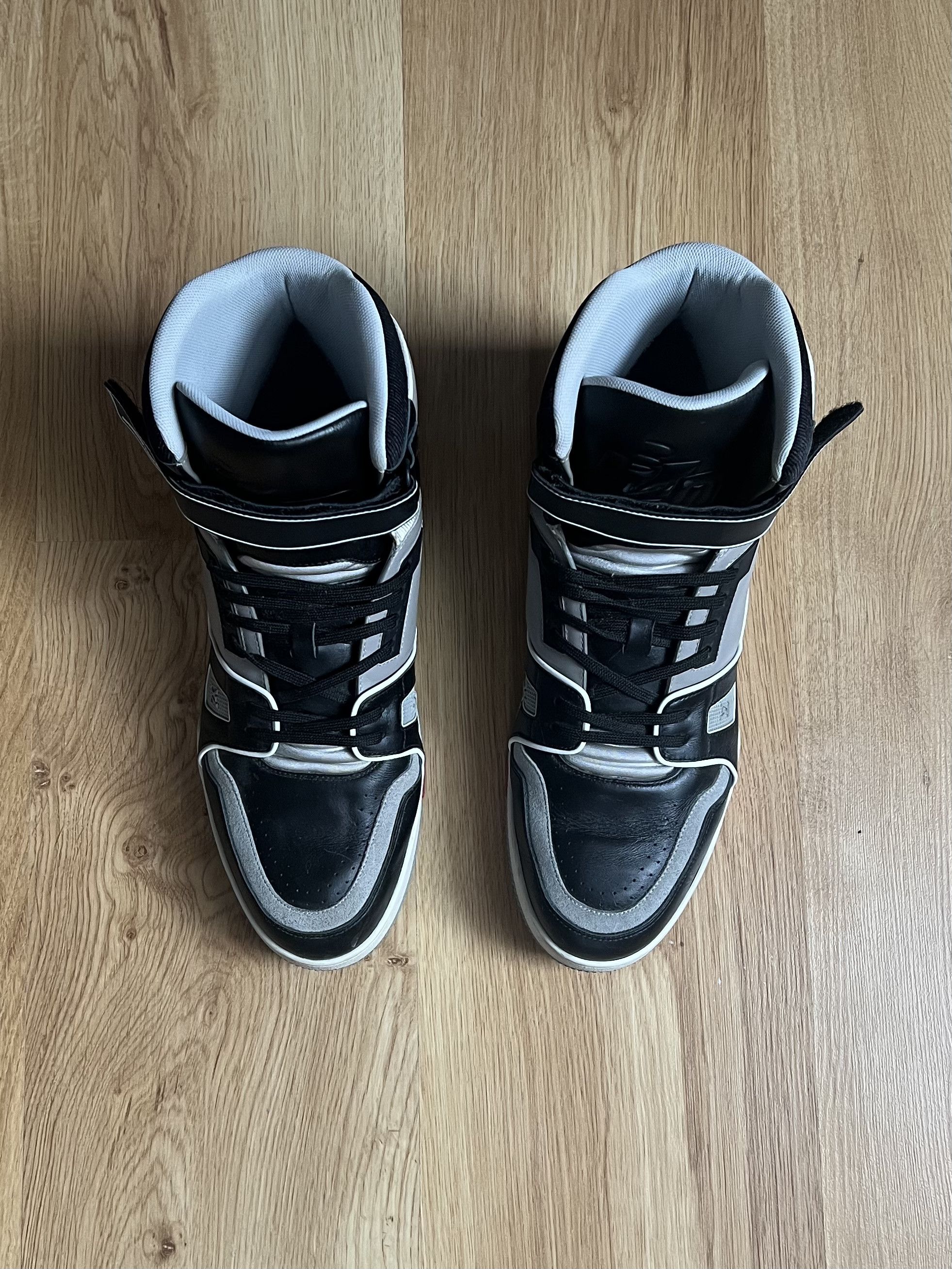 Louis Vuitton Louis Vuitton x Virgil Abloh 408 Trainers Hi Top Sneakers Size US 11 / EU 44 - 10 Thumbnail