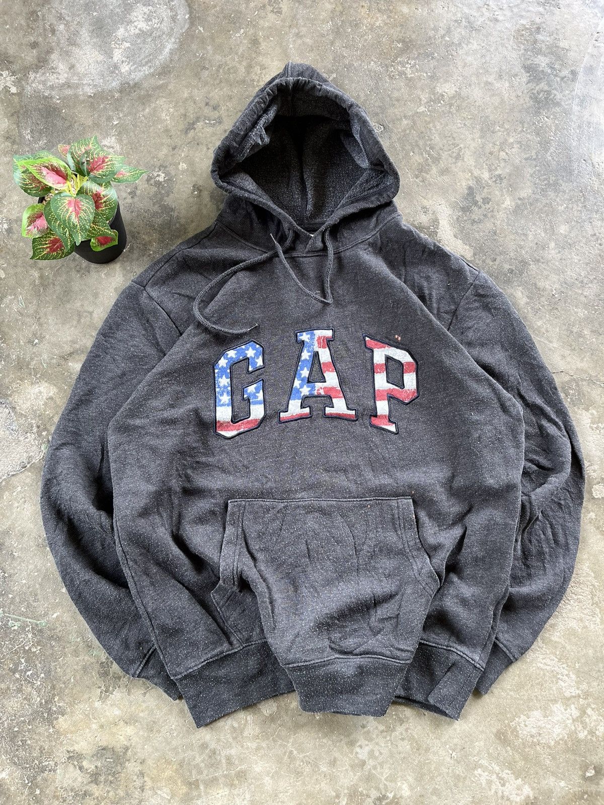 Gap × If Six Was Nine ⚡️STEALS⚡️GAP USA Flag Spell Out Central Logo Hoodie Size US S / EU 44-46 / 1 - 1 Thumbnail