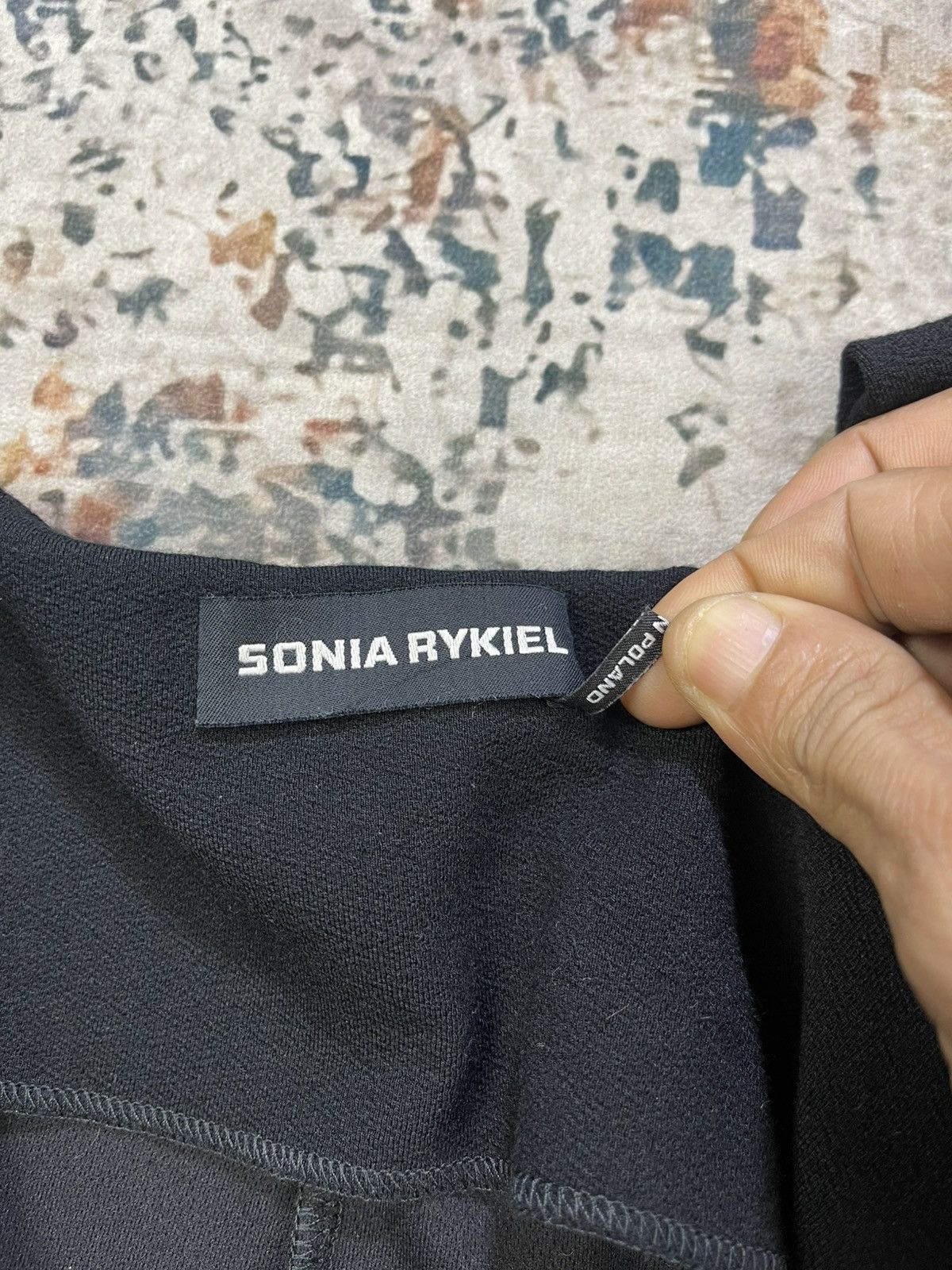 Sonia Rykiel Sonia Rykiel Black Rayon Stretch Jacket Size M / US 6-8 / IT 42-44 - 10 Thumbnail