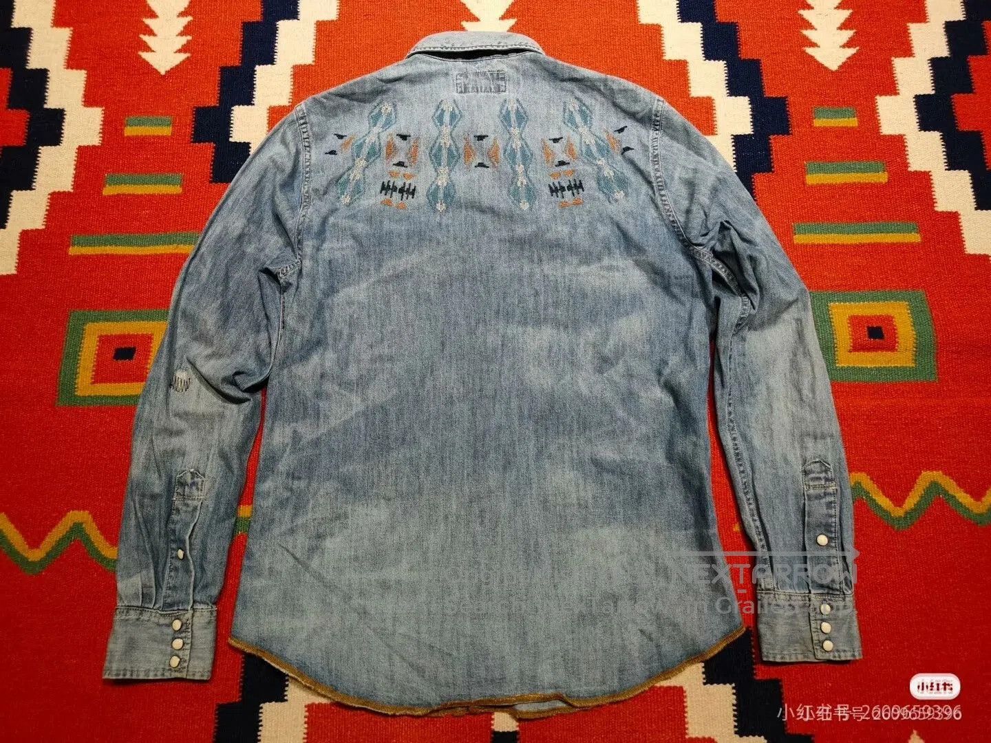 RRL Ralph Lauren Ralph Lauren RRL Vintage Denim Shirt. Size US M / EU 48-50 / 2 - 3 Thumbnail