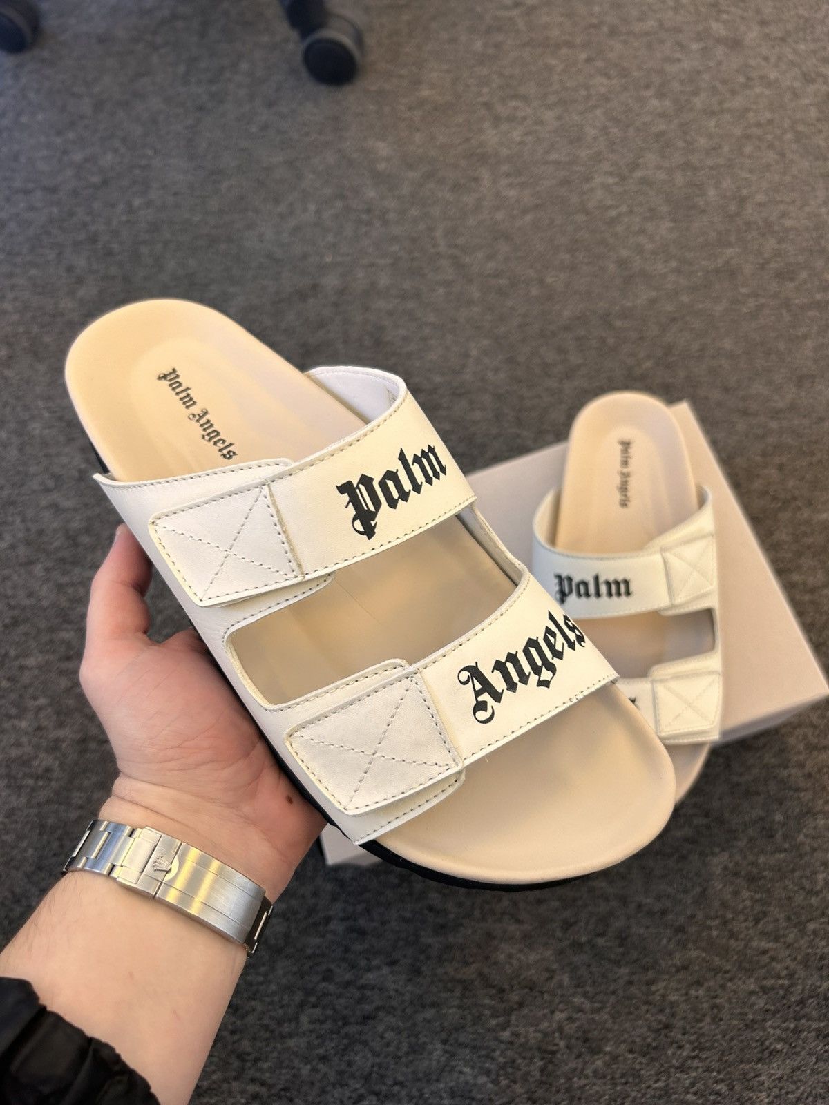 Palm Angels Logo Sandals
