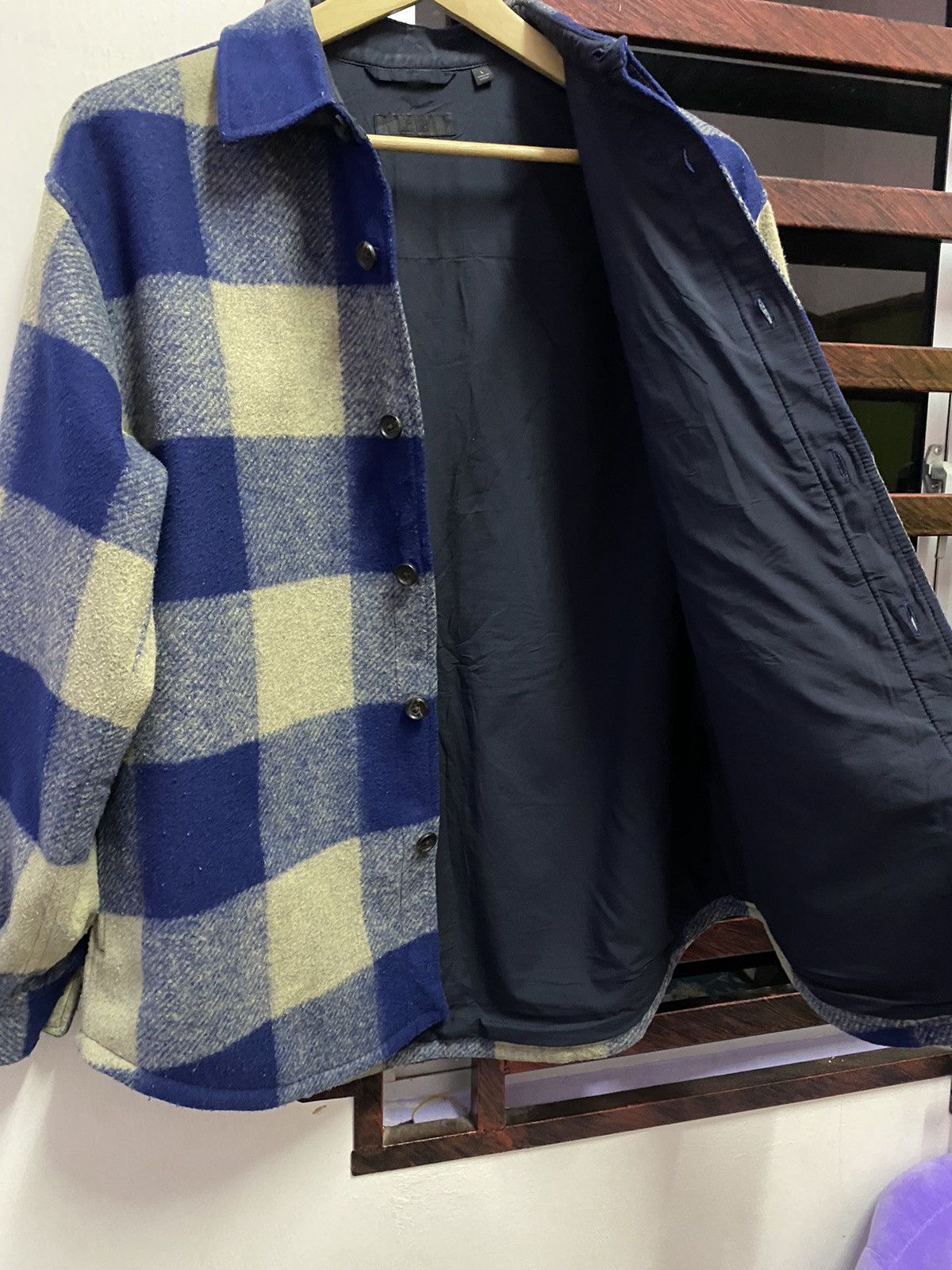 Uniqlo ❗️Japanese Brands ❗️Uniqlo Flannel Wool Shirt Jacket Size US L / EU 52-54 / 3 - 8 Thumbnail