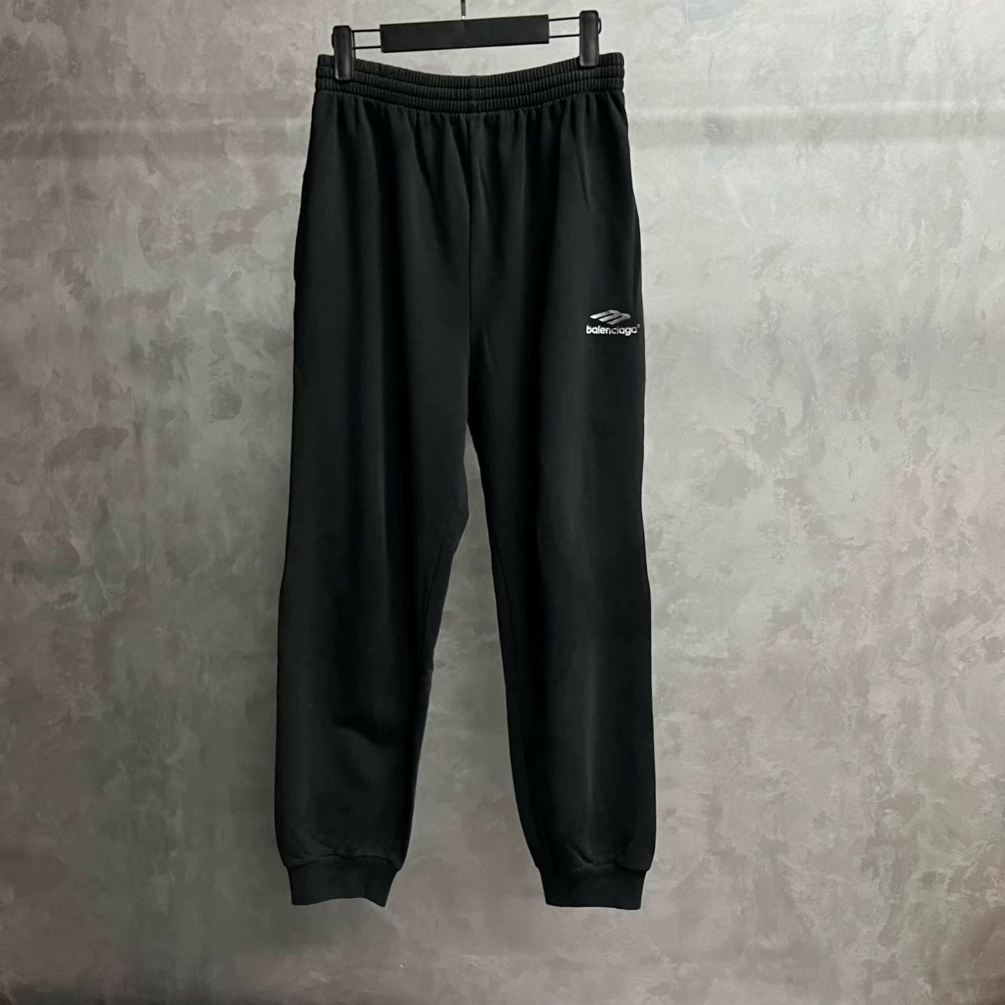 Balenciaga 【balenciaga】Latest Black Casual Elastic Print Bouquet Pants Size 30" / US 8 / IT 44 - 1 Thumbnail