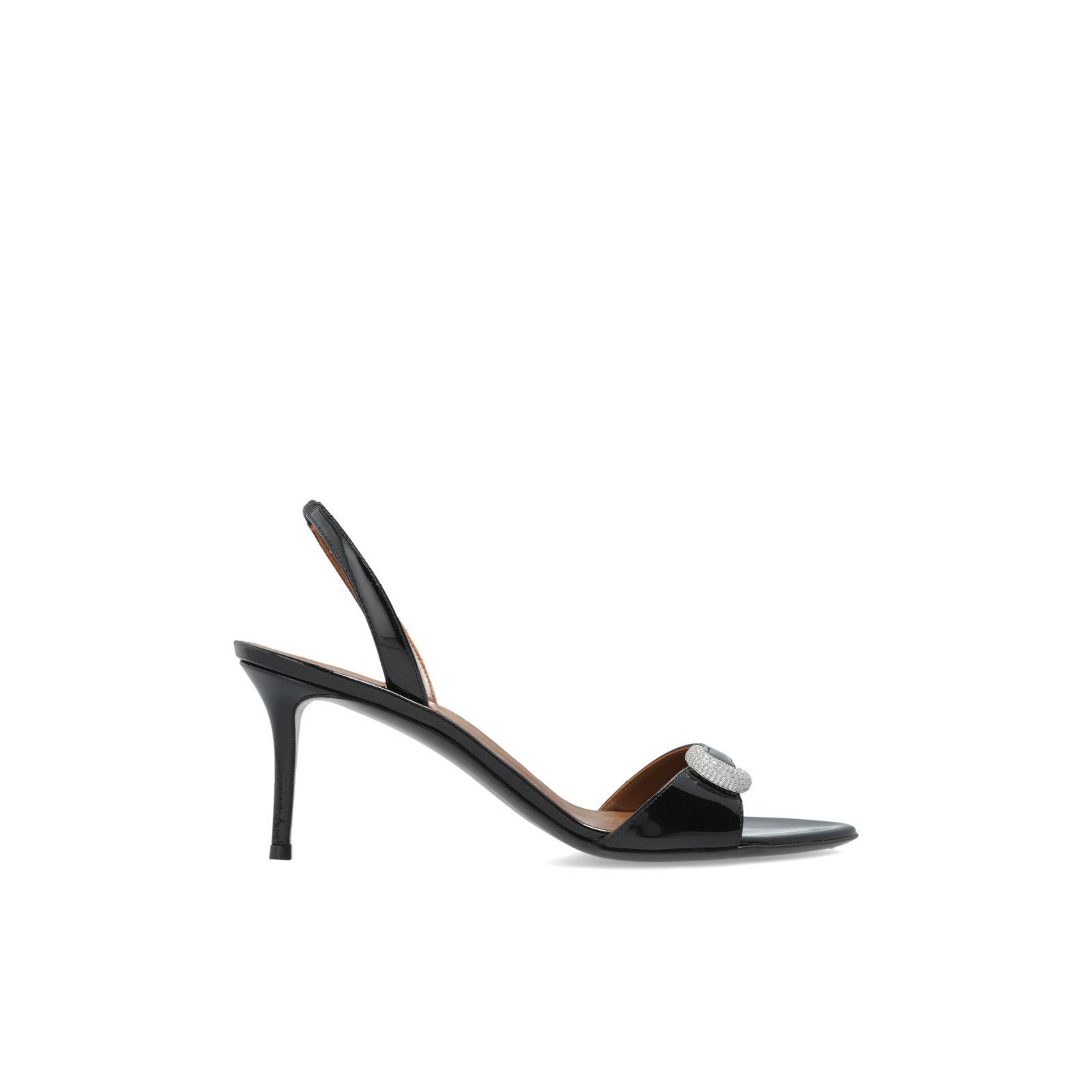 Giuseppe Zanotti Black Leather 95mm Heel Sandals New & Authe
