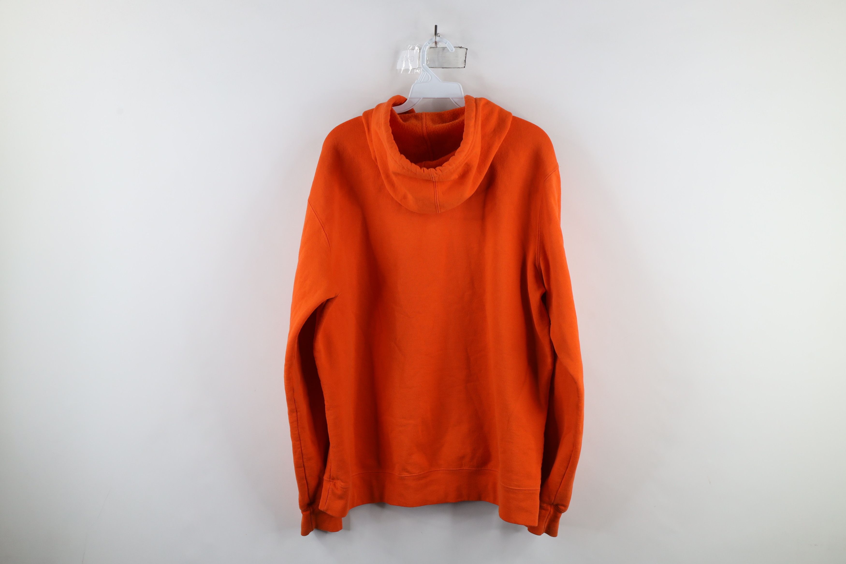 Adidas × Vintage Vintage Adidas Clemson University Football Hoodie Orange Size US M / EU 48-50 / 2 - 14 Thumbnail