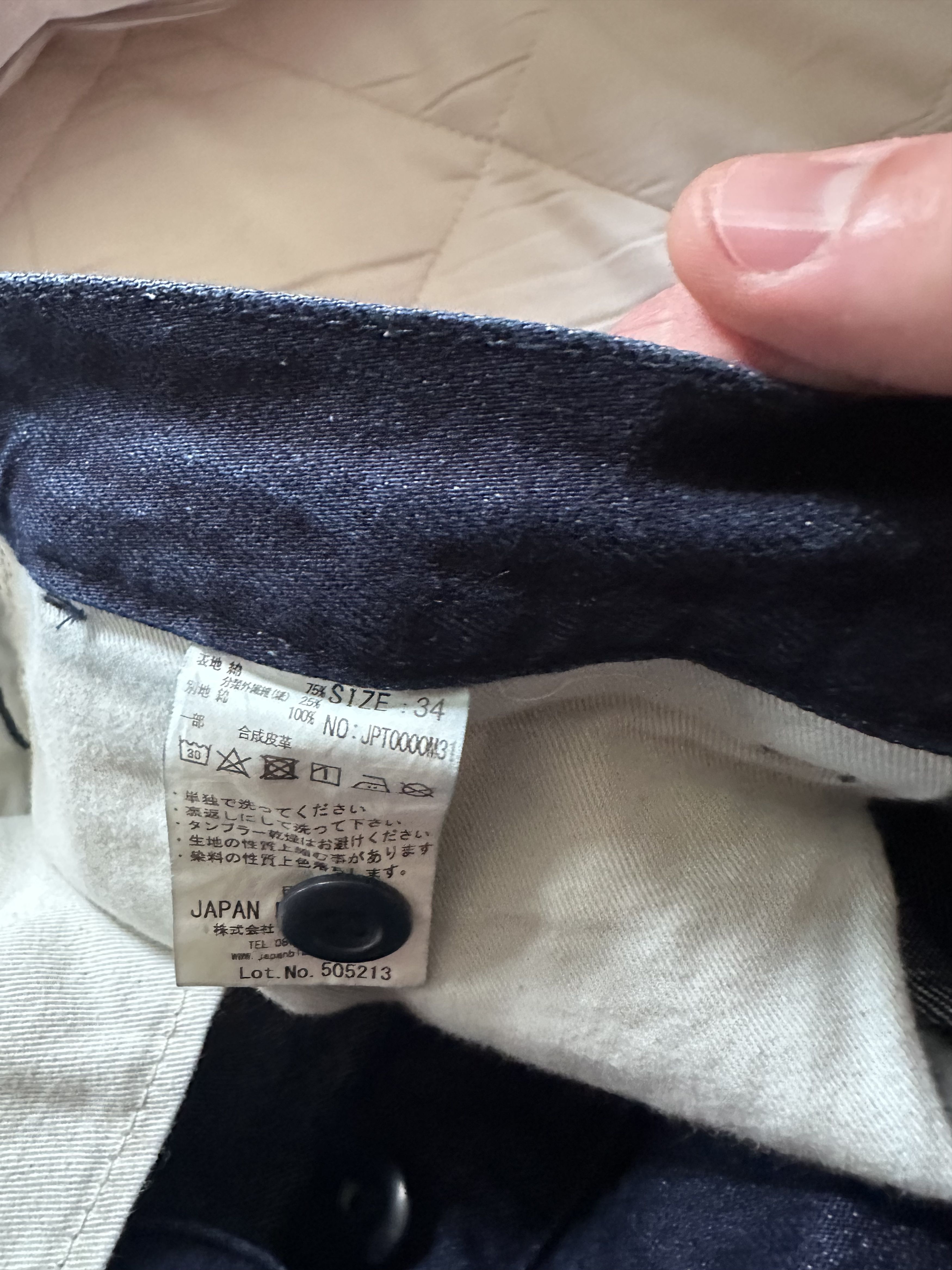 Japan Blue Jeans Japan Blue Jeans Denim Jeans Size US 34 / EU 50 - 5 Thumbnail