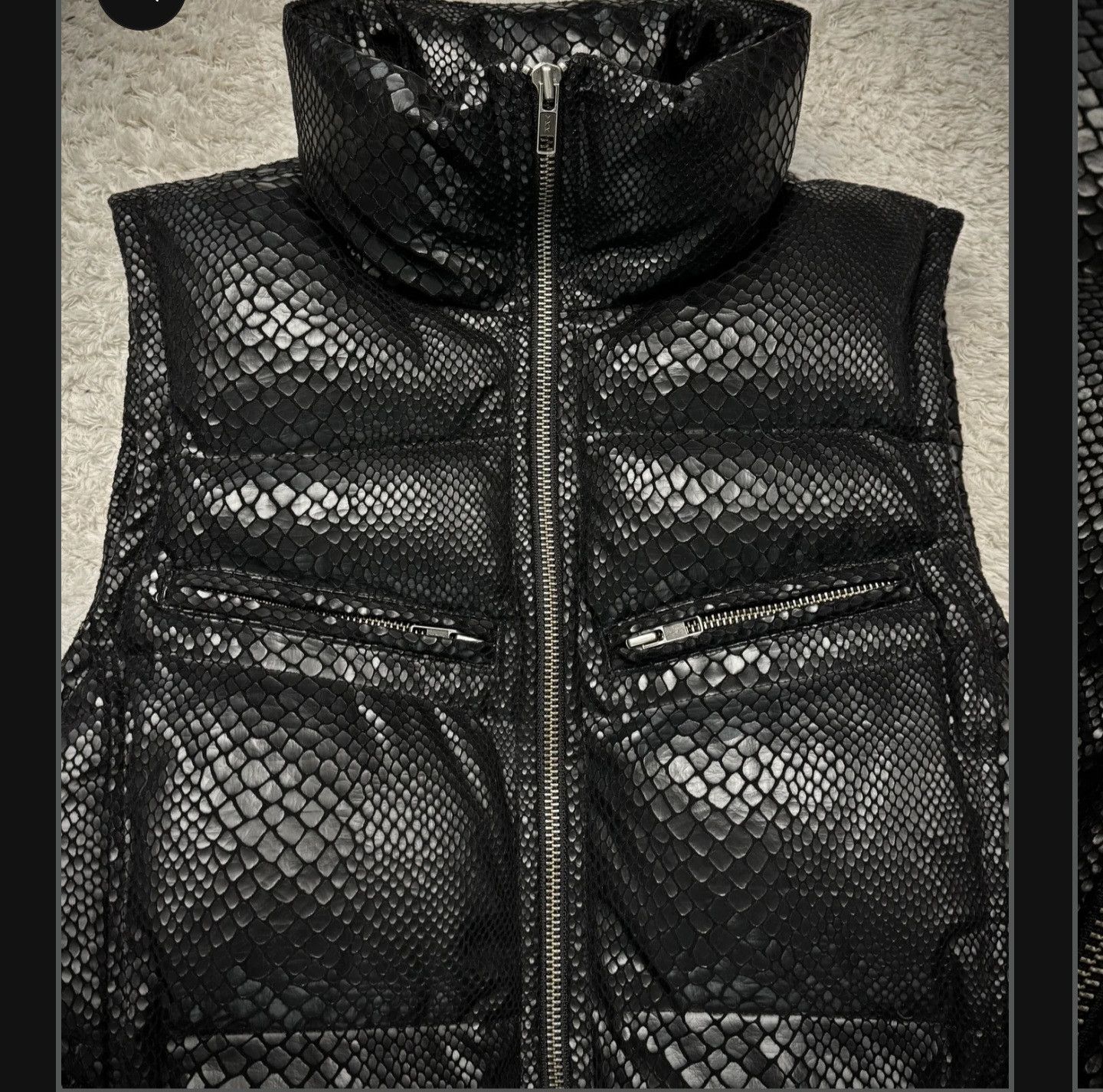 KMRii L7 Real Hip Python Puffer Vest Kmrii 16th Addiction Rick Size US S / EU 44-46 / 1 - 1 Thumbnail