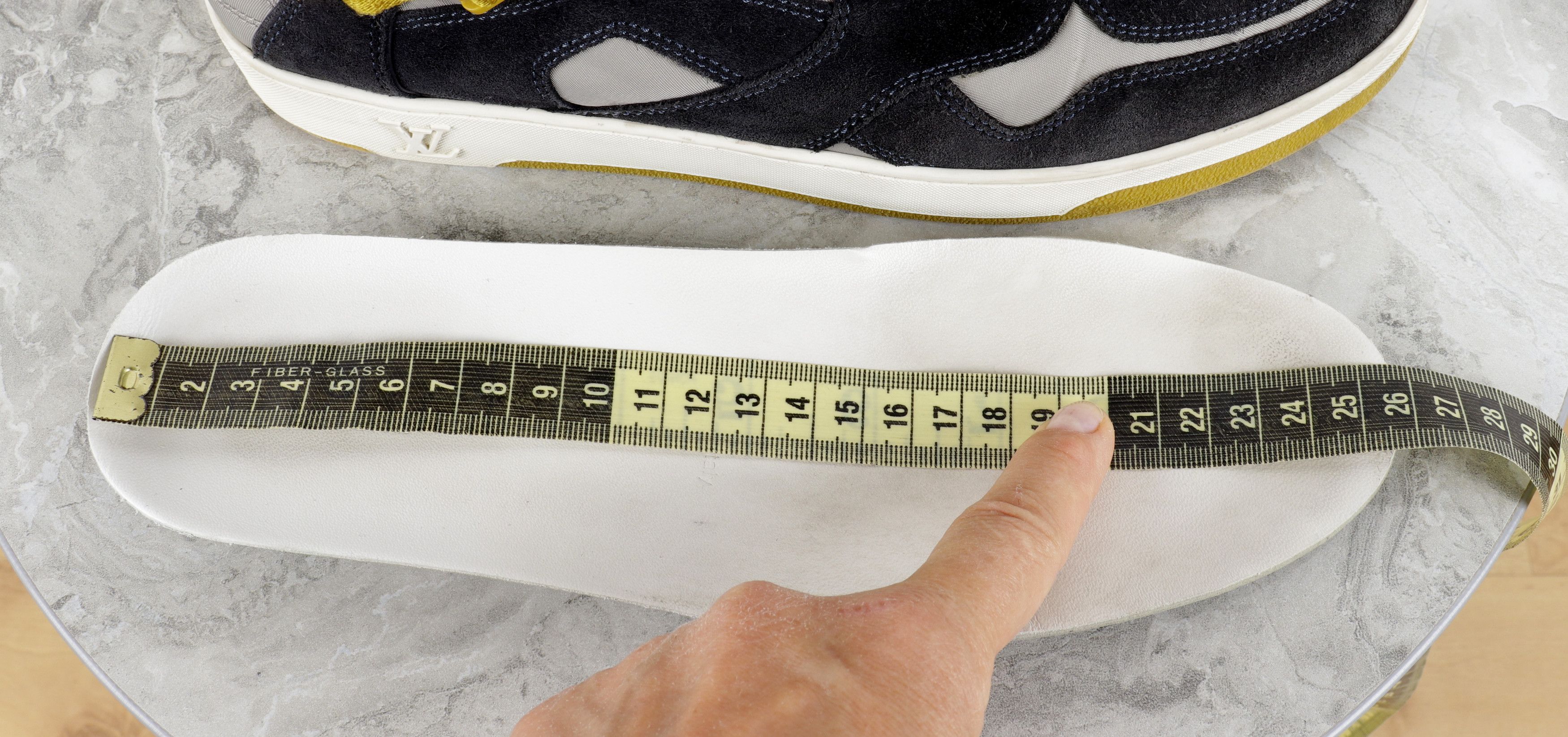 Louis Vuitton Louis Vuitton Suede Nylon Navy Blue High Top Sneakers Size US 7 / EU 40 - 17 Thumbnail