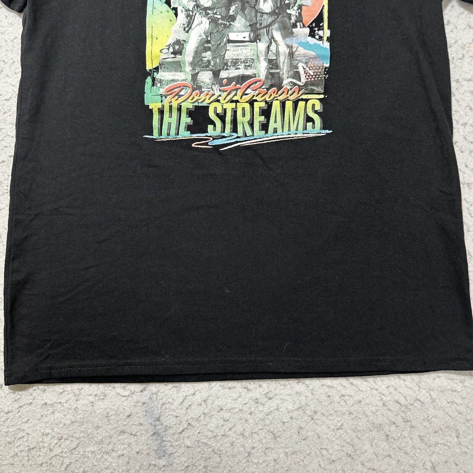 Other Ghostbusters Don't Cross The Streams Medium Black T Shirt Size US M / EU 48-50 / 2 - 6 Thumbnail