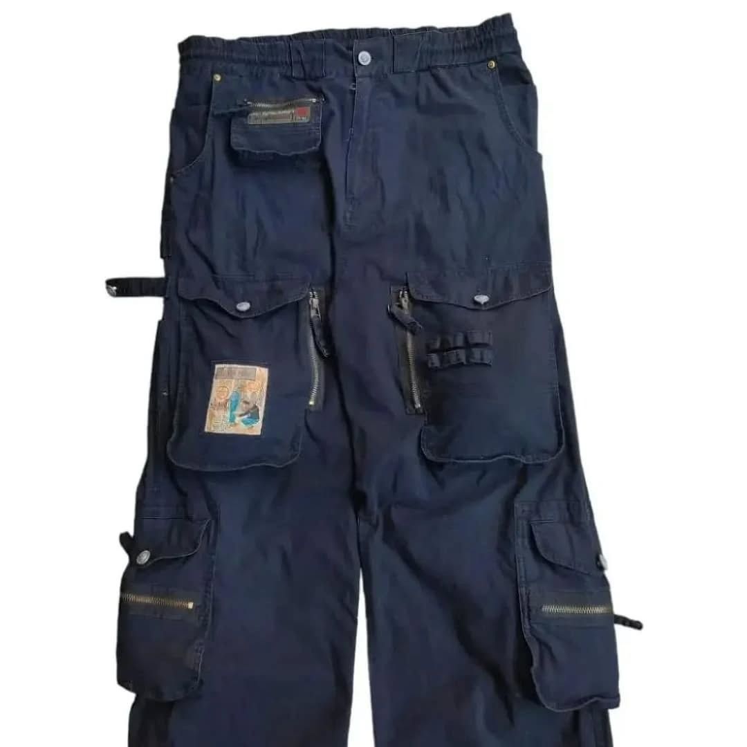 Japanese Brand × Vintage Worker man multi pocket pants Size US 36 / EU 52 - 6 Thumbnail