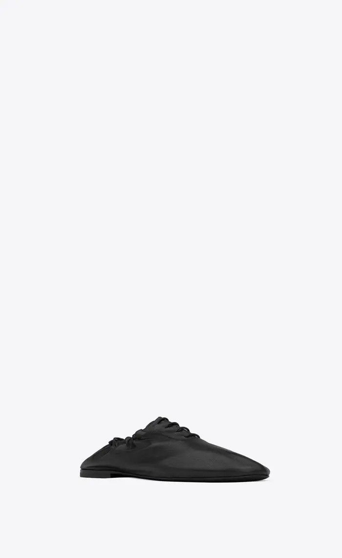 Saint Laurent Paris o1la1rc1a0226 756151 Verneuil Oxford Shoes Smooth Leather Size US 6 / EU 39 - 3 Thumbnail