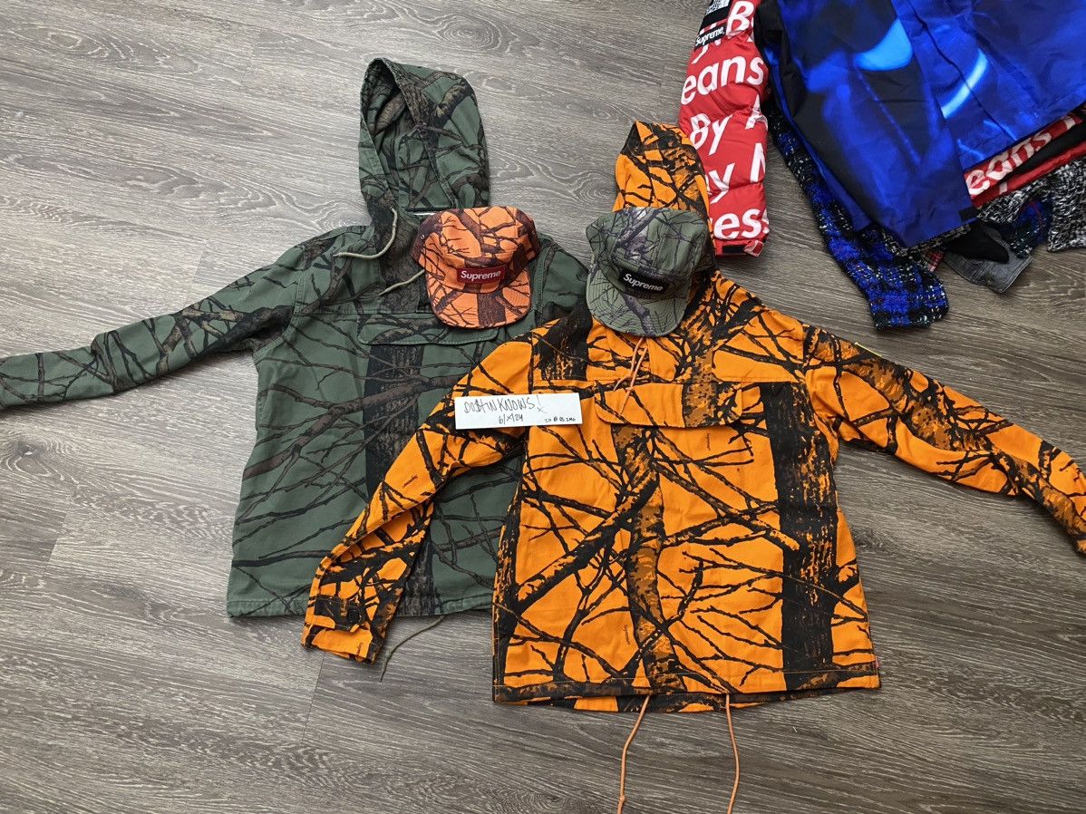 12AW Supreme Field Pullover real tree M