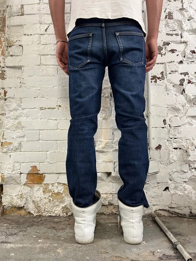 Prada 2000s Prada Slim Blue Denim Jeans Size US 31 - 3 Thumbnail