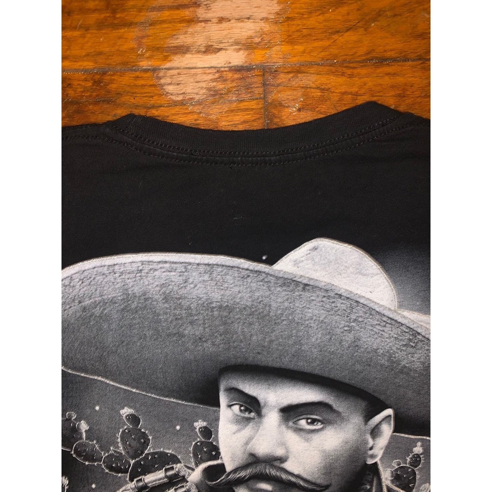 Other Emiliano Zapata Graphic T Shirt Y2K Black Medium Fit Size US M / EU 48-50 / 2 - 5 Thumbnail