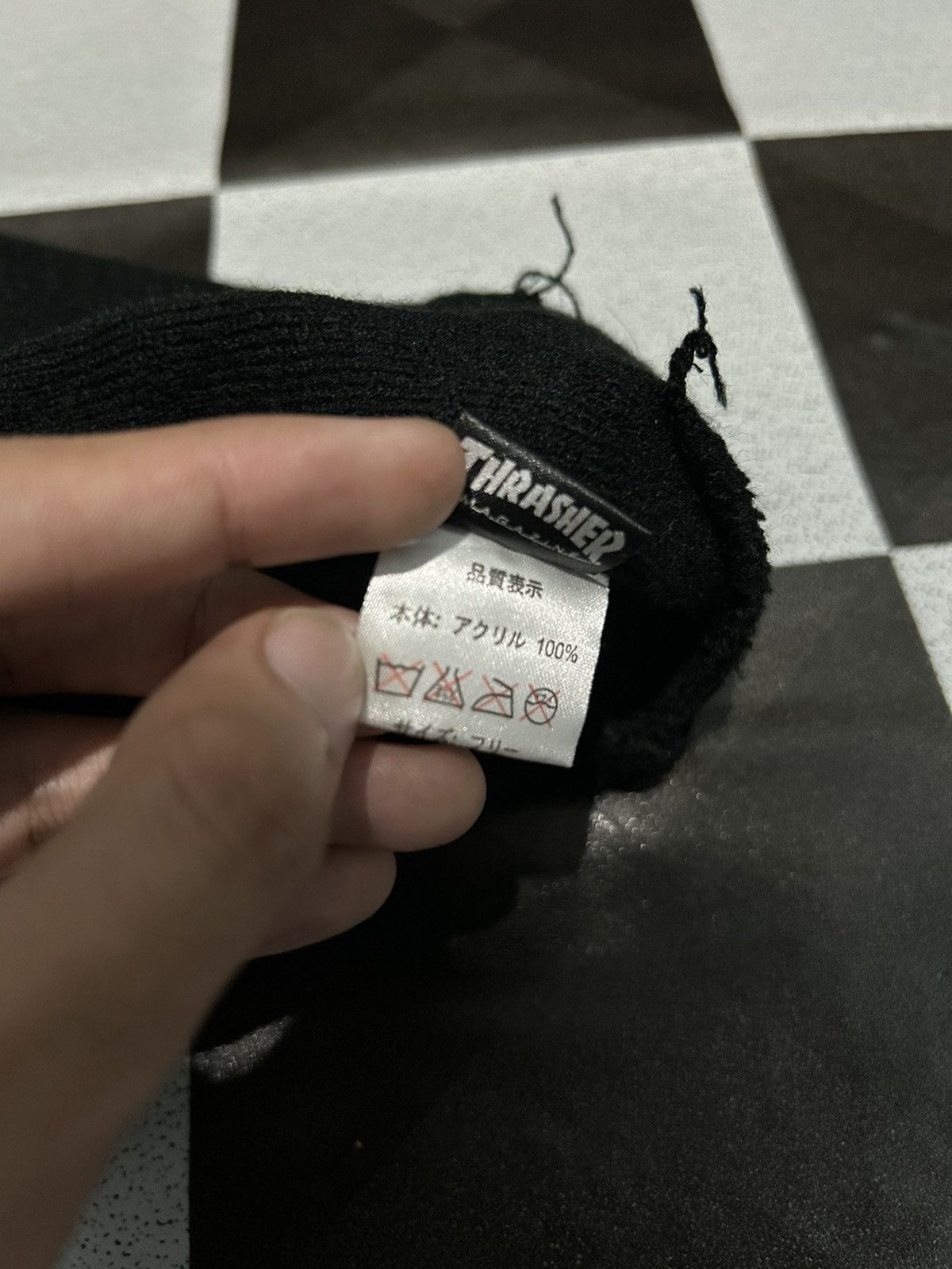 Japanese Brand × Thrasher THRASHER Multi Colour Big Logo Beanie Hats Size ONE SIZE - 6 Thumbnail