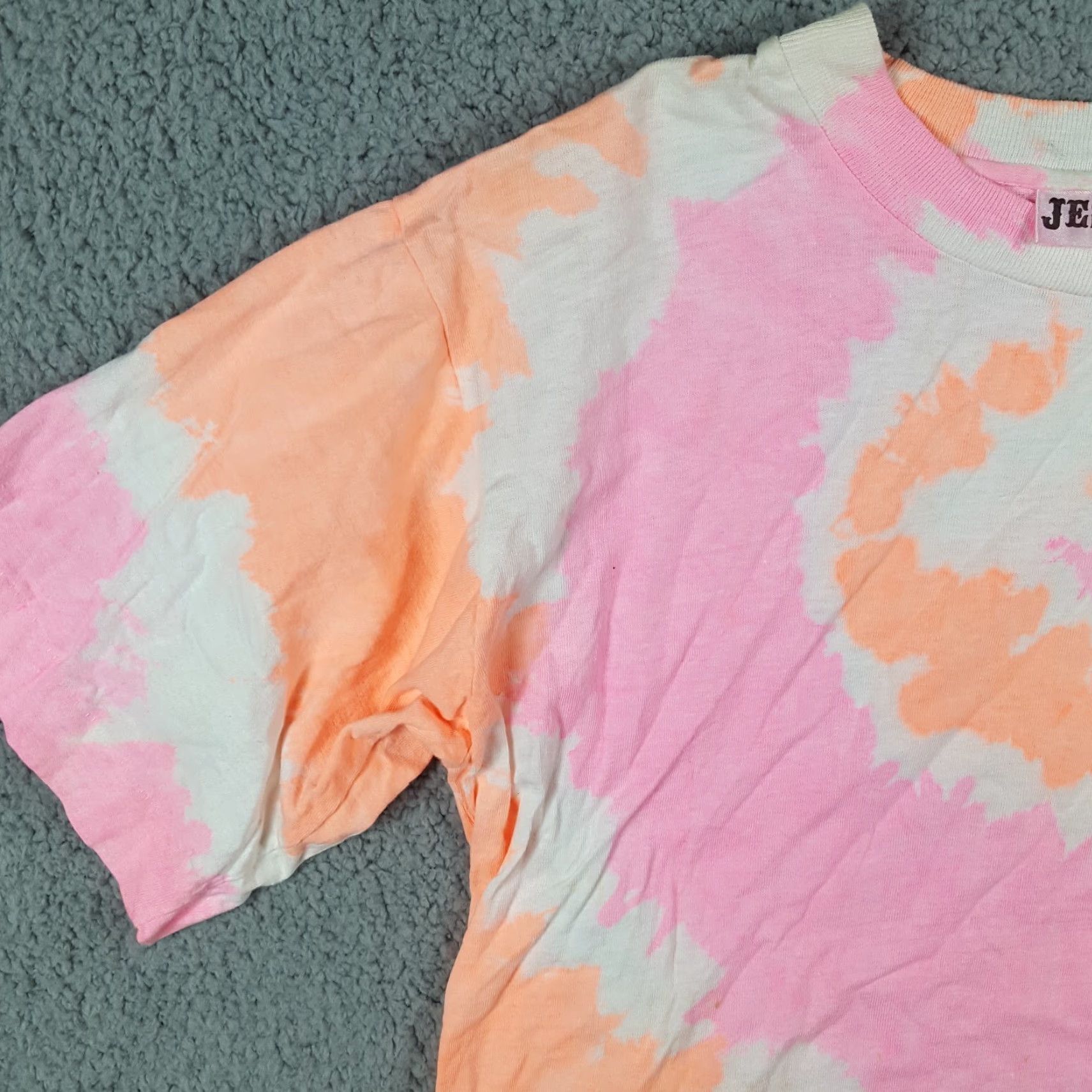 Vintage VINTAGE Jesse Men's T-Shirt S Pink Pastel Tie-Dye Swirl Hippie 90s Retro Y2K Size US S / EU 44-46 / 1 - 4 Thumbnail