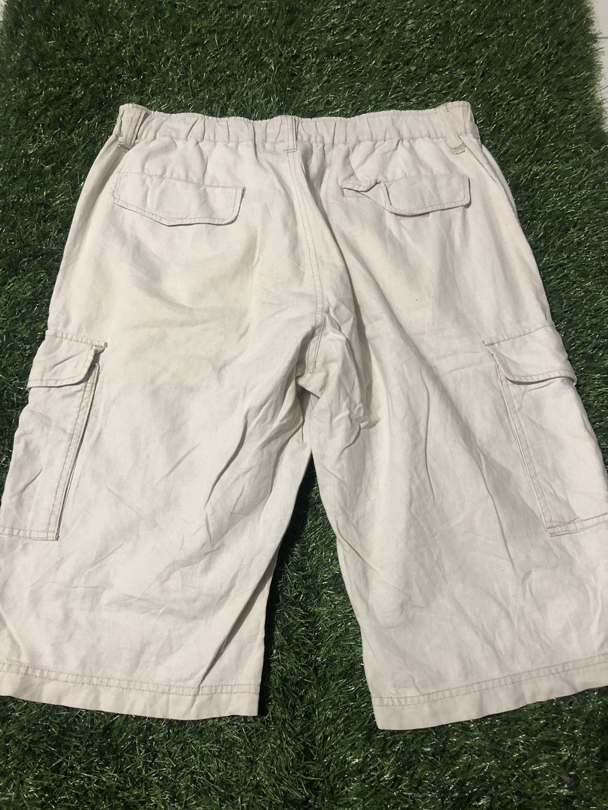 Hanes × Vintage VTG x HANES CARGO SHORT PANTS Size US 34 / EU 50 - 6 Thumbnail