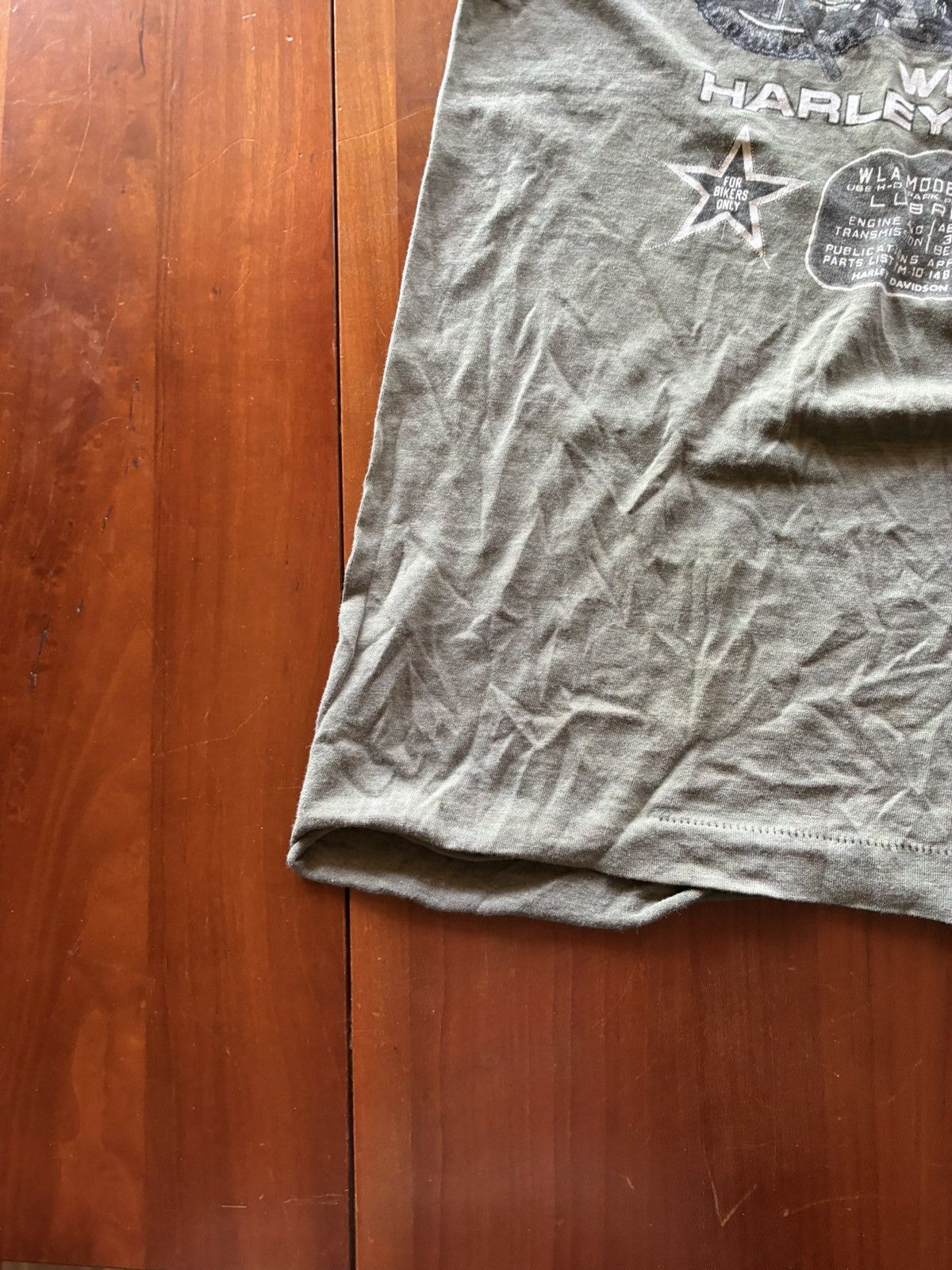 Harley Davidson Vintage 1980’s Harley Davidson War tee shirt Size US L / EU 52-54 / 3 - 6 Thumbnail