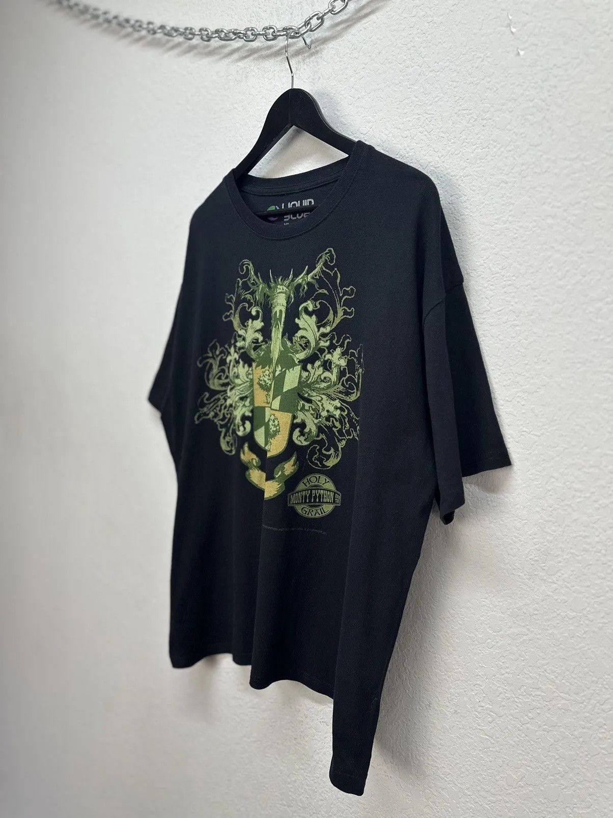 Affliction Vintage Monty Python & the Holy Grain Copyright 2011 T Shirt Size US XL / EU 56 / 4 - 2 Thumbnail