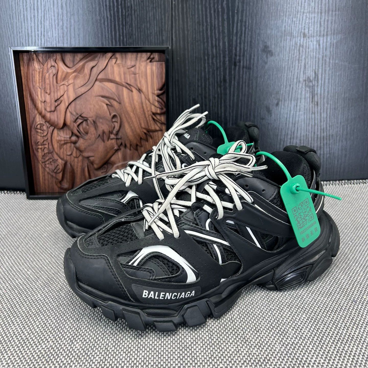 Balenciaga Balenciaga Track Black 38 EU - New Condition, Celeb Style Size US 8 / IT 38 - 1 Thumbnail