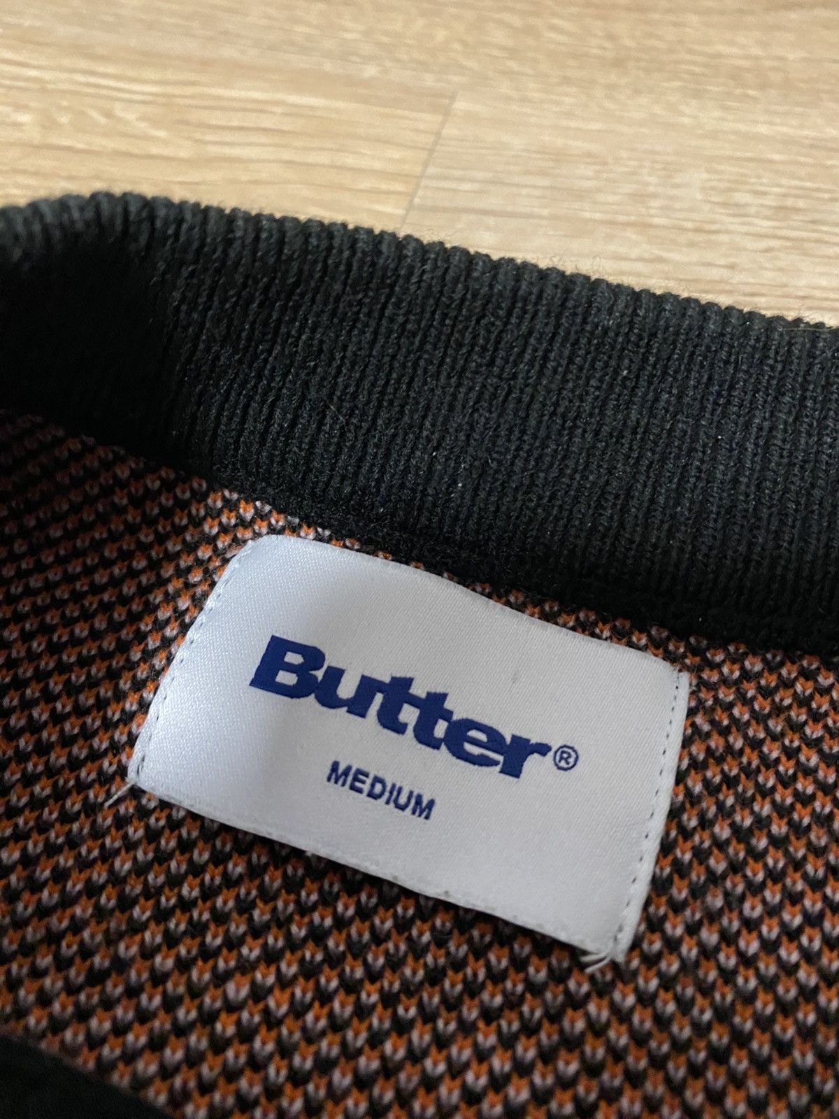 Butter Goods Butterfly Logo Knitted Sweater Size: M