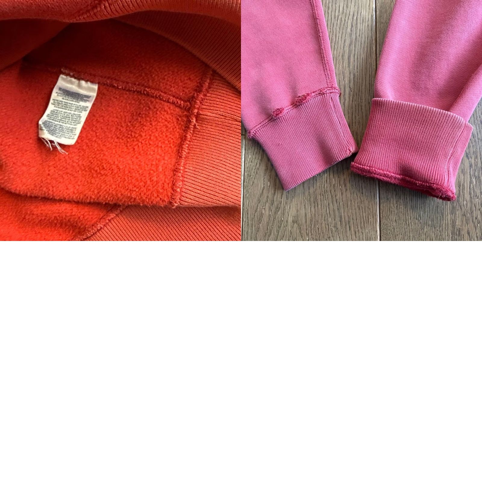 Ralph Lauren RRL Ralph Lauren Hoodie Main Selling Point Sweatparka Size S Red 2tone Vintage Mens 90s Size US S / EU 44-46 / 1 - 9 Thumbnail