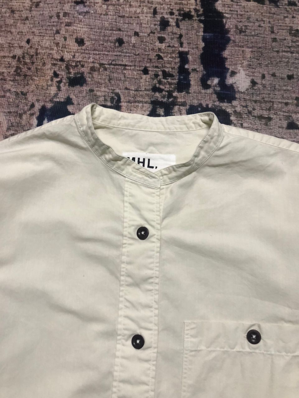 Margaret Howell Margaret Howell Band Collar Shirt Blouse Size S / US 4 / IT 40 - 4 Thumbnail